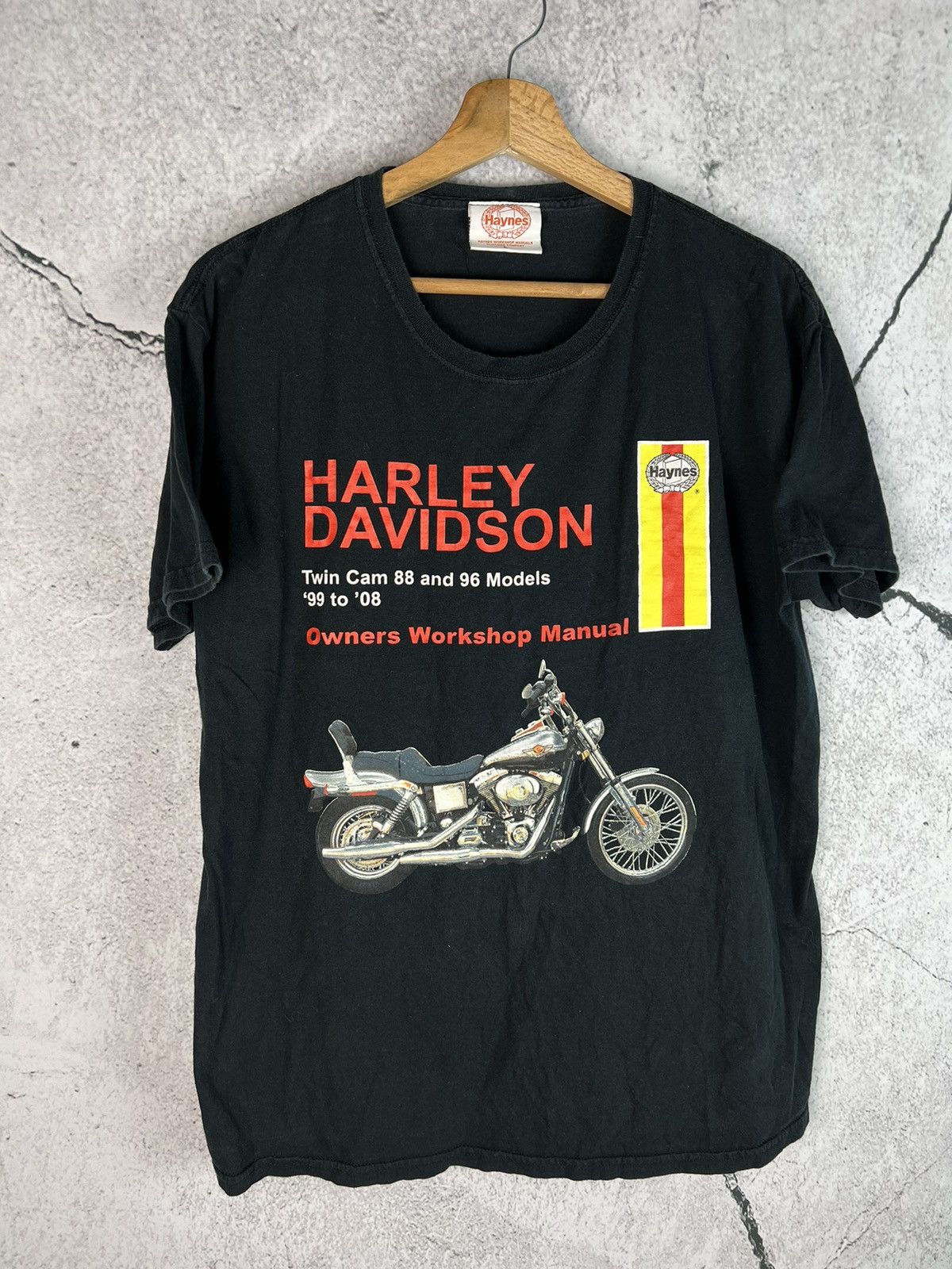 Harley Davidson Haynes Harley Davidson twin cam biker vintage tshirt Size US L / EU 52-54 / 3 - 1 Thumbnail