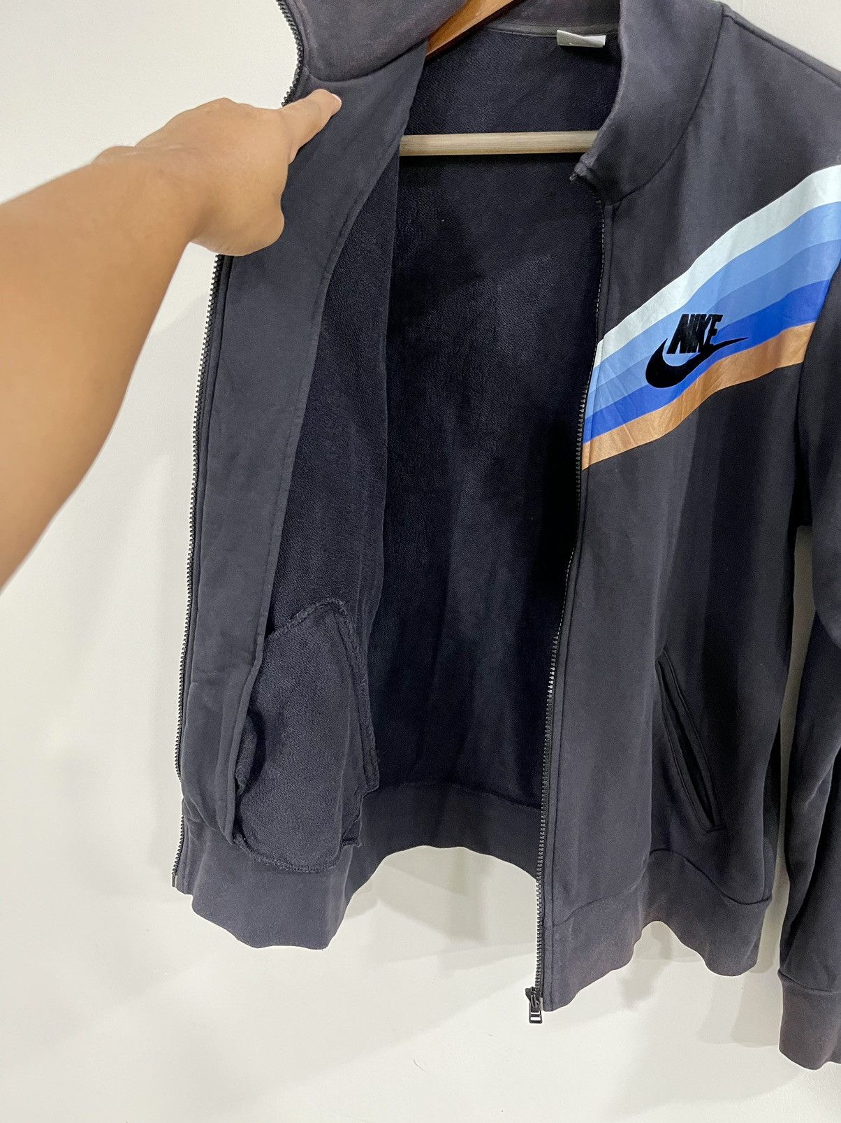 Nike × Vintage VINTAGE NIKE JDI. VELVET SMALL LOGO RARE PIECE EDITION Size US L / EU 52-54 / 3 - 7 Thumbnail