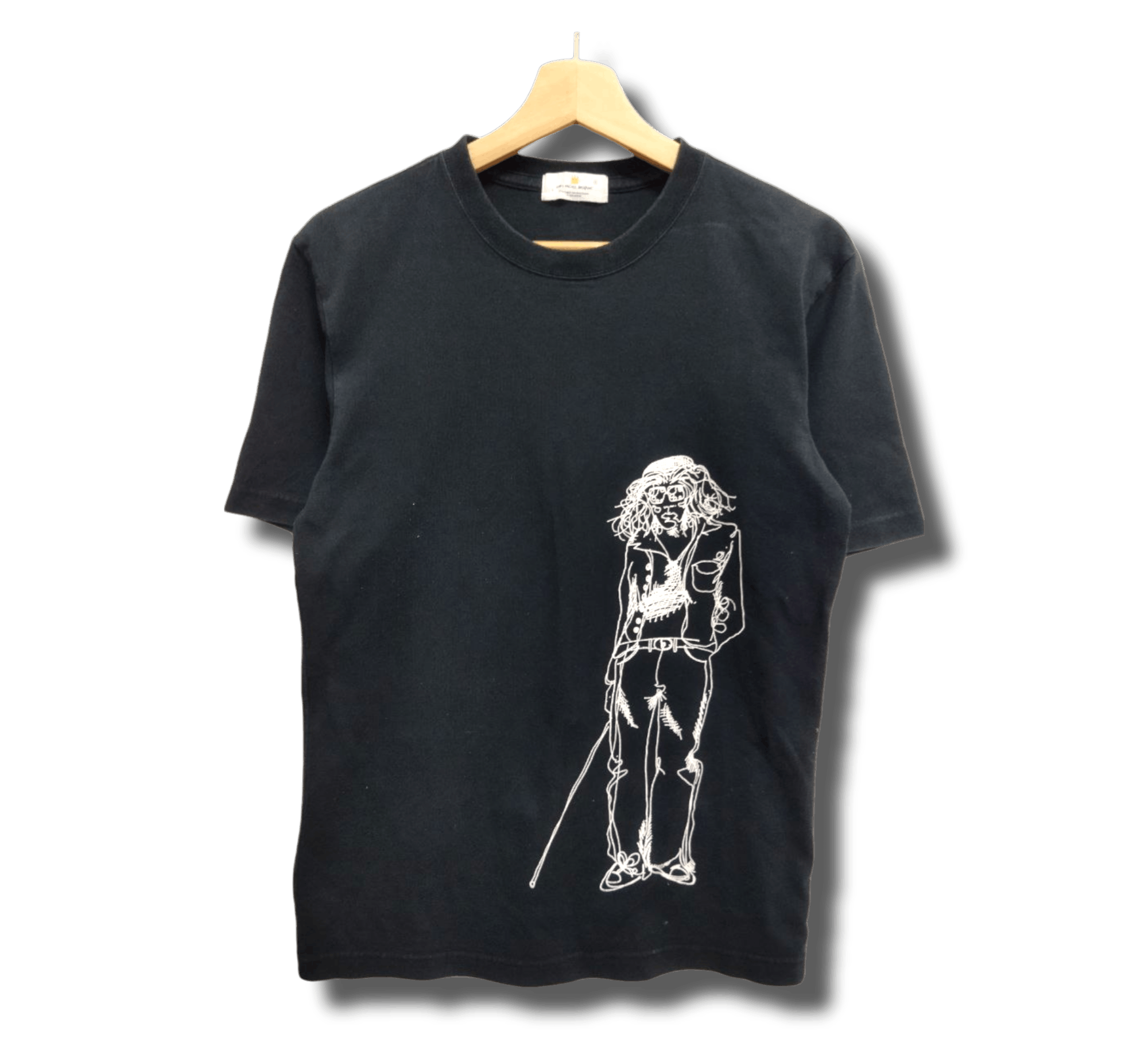 Jean-Michel Basquiat Vintage Jean Michel Basquiat X Uniqlo T shirt Size US S / EU 44-46 / 1 - 1 Thumbnail