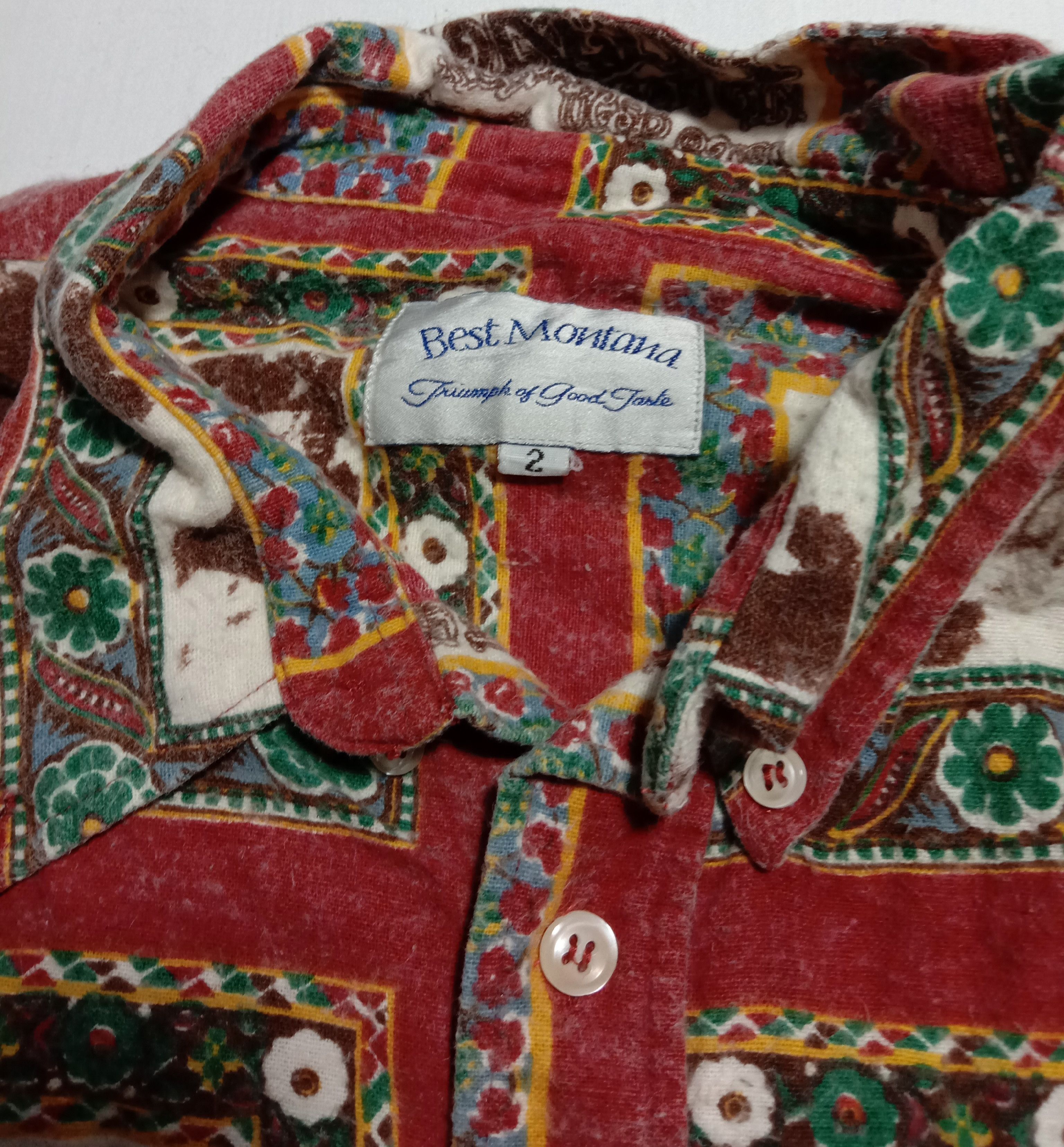 Other Best Montana Al Over Printed Shirt Hawaiian Rare Unisex Size US L / EU 52-54 / 3 - 3 Thumbnail