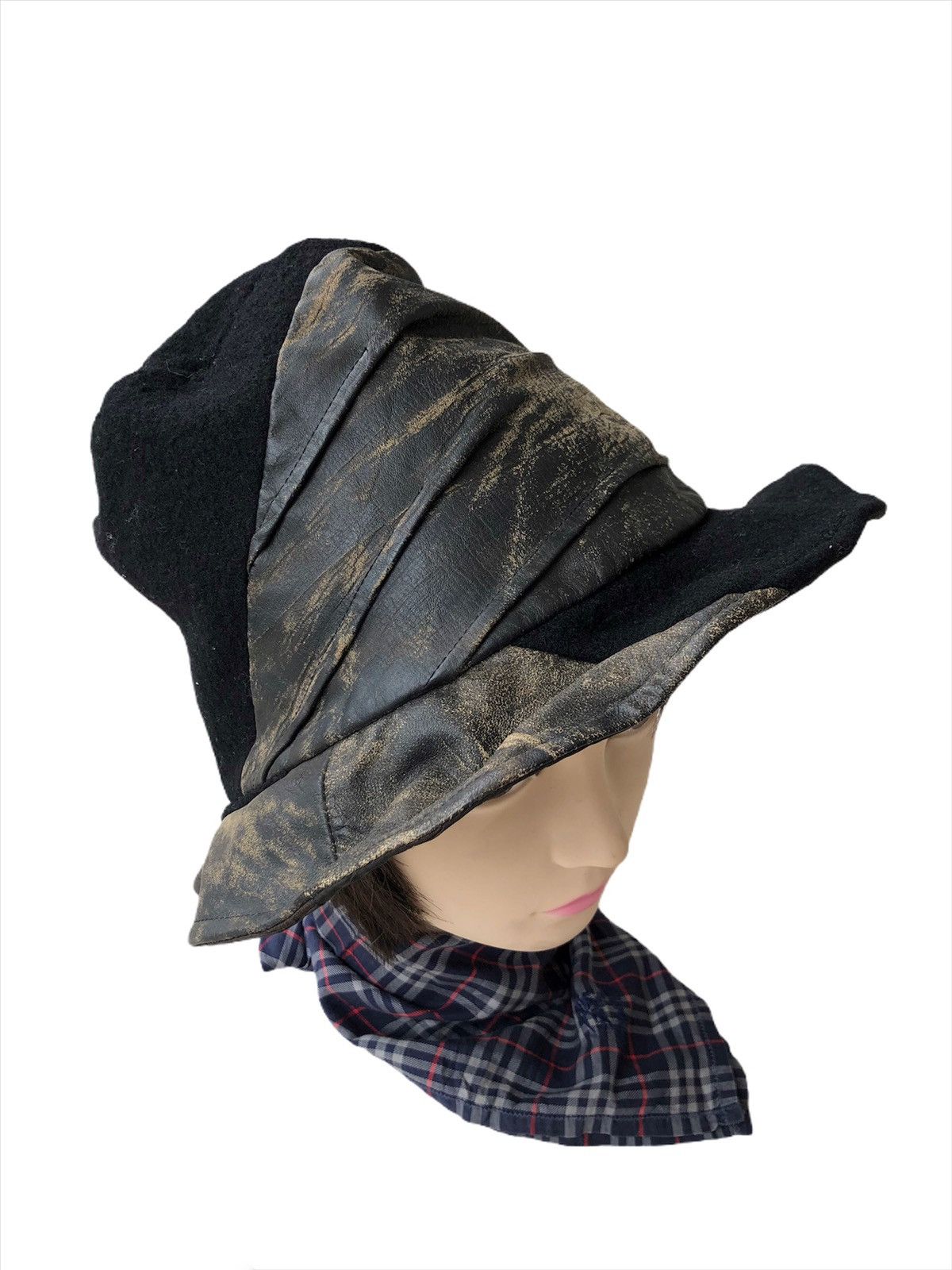 CA4LA ARCHIVE🔥CA4LA🇯🇵 Hybrid Horse Skin Wool 🧙‍♀️ Hat Size ONE SIZE - 2 Thumbnail