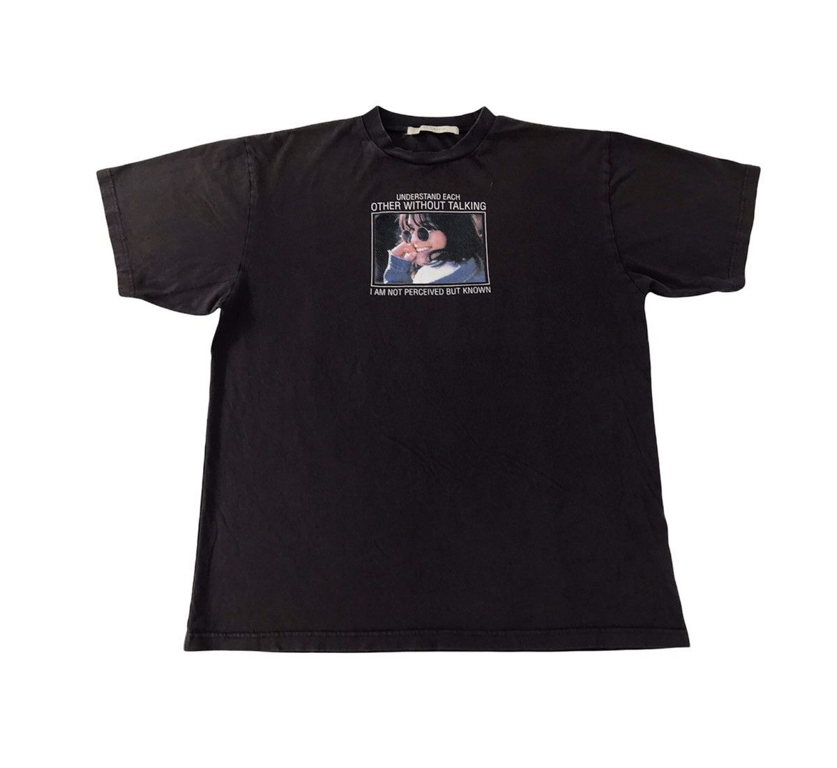 Japanese Brand Ray Cassin Each Other Without Talking Box Girl Logo Printed Size US XL / EU 56 / 4 - 1 Thumbnail