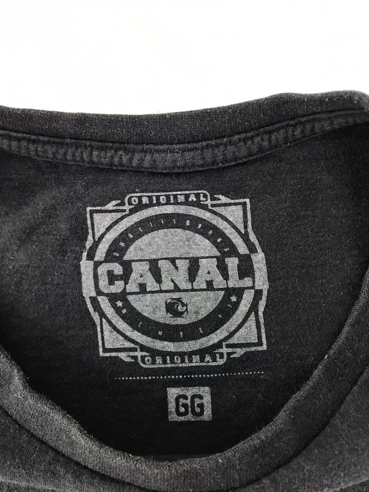 Japanese Brand × Rap Tees Canal Outfit Original Brand Big Box Girl Bone Printed Size US L / EU 52-54 / 3 - 3 Thumbnail