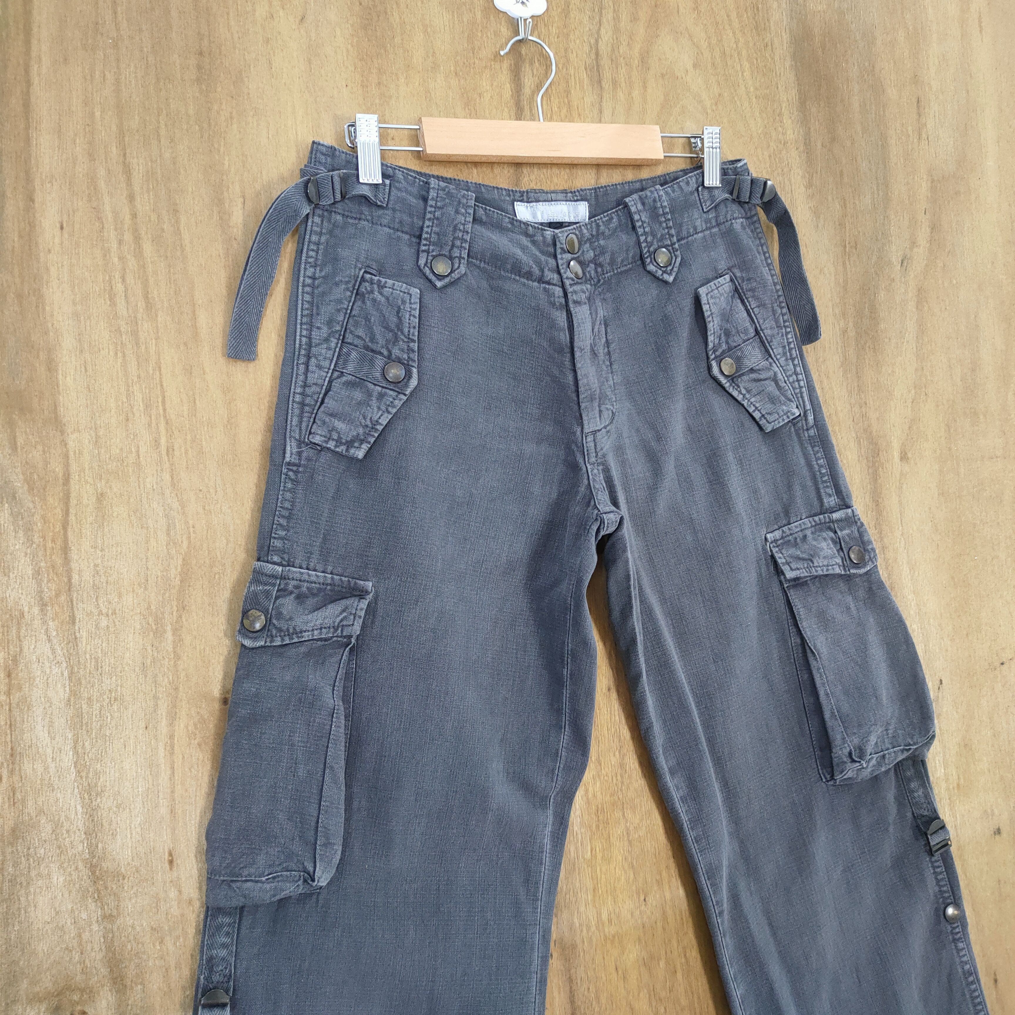 Vision Streetwear VINTAGE JAPANESE BONDAGE CARGO PANTS Size US 30 / EU 46 - 8 Thumbnail