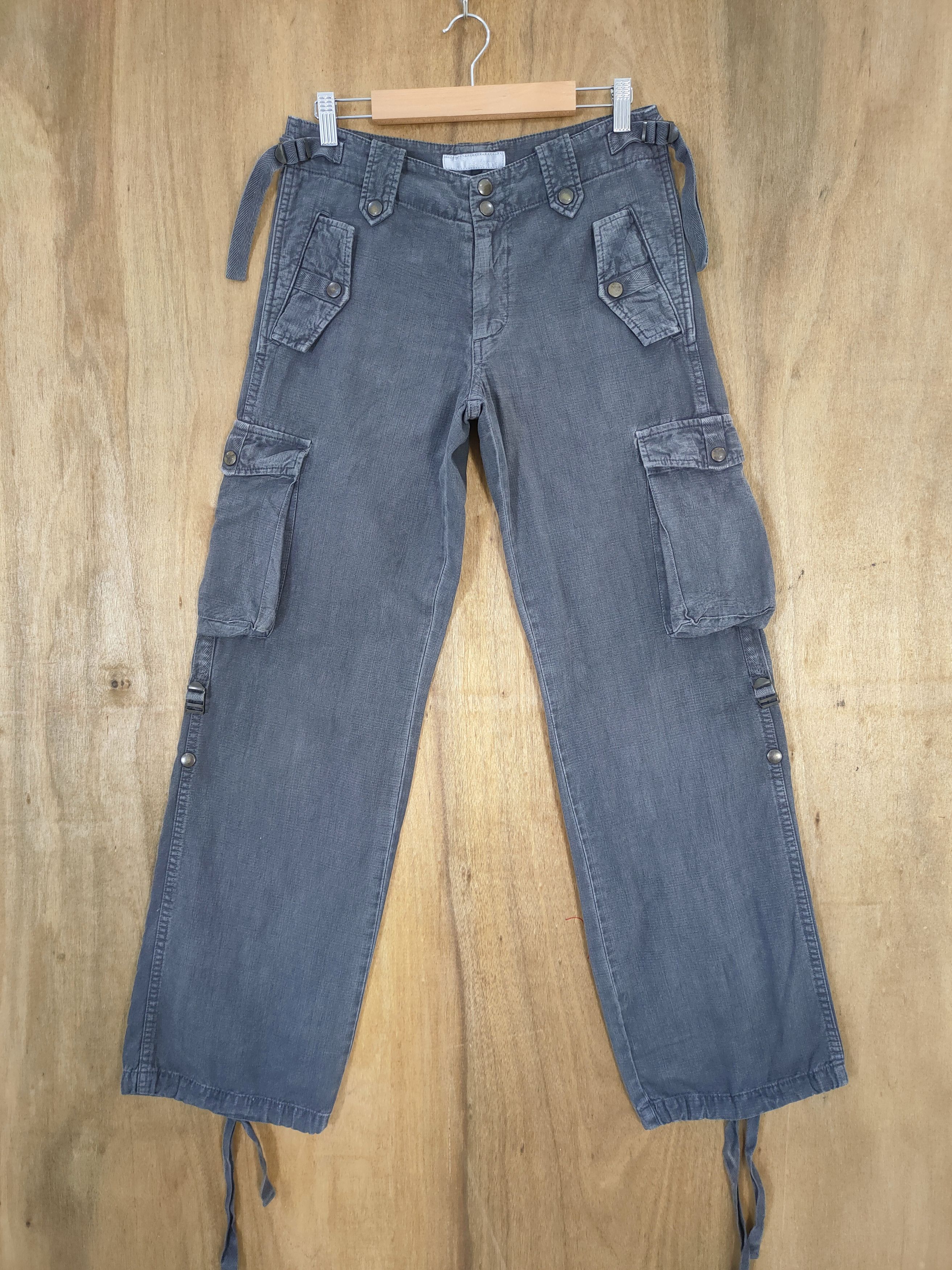 Vision Streetwear VINTAGE JAPANESE BONDAGE CARGO PANTS Size US 30 / EU 46 - 2 Thumbnail