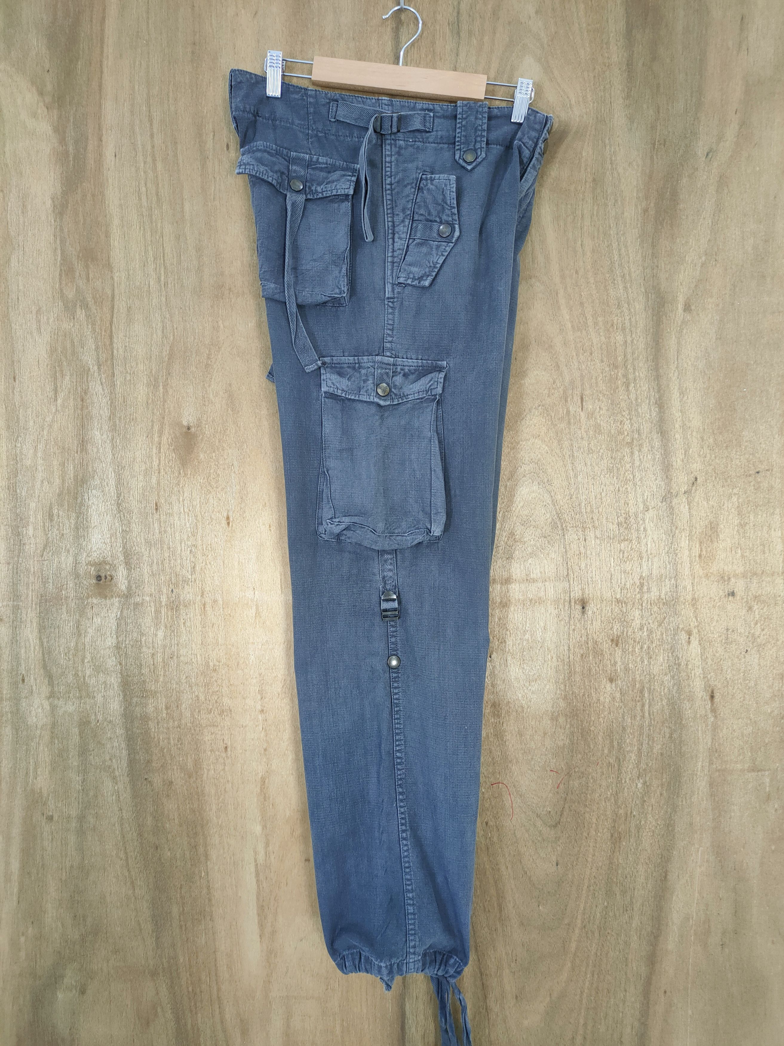 Vision Streetwear VINTAGE JAPANESE BONDAGE CARGO PANTS Size US 30 / EU 46 - 1 Thumbnail