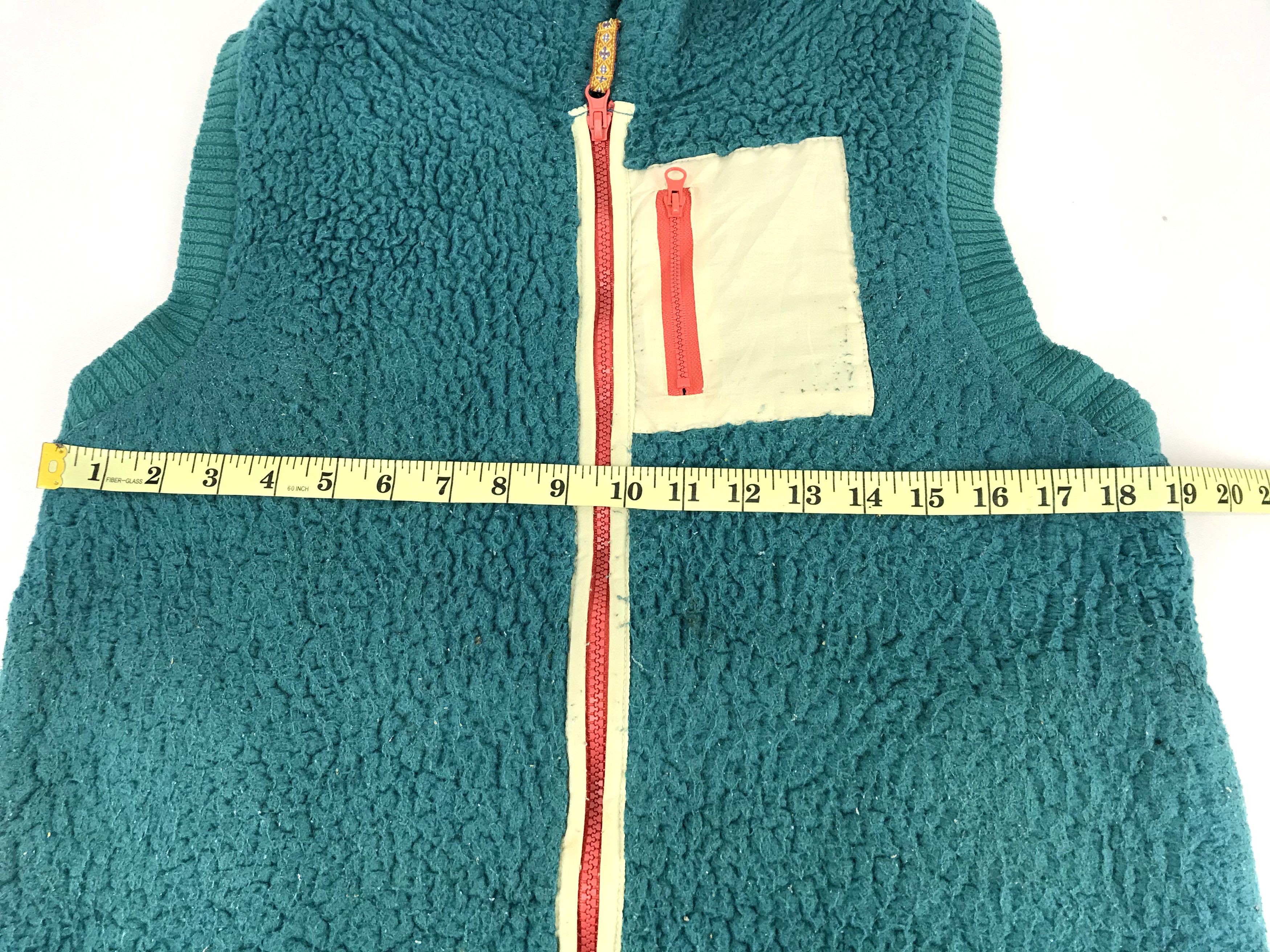 Japanese Brand Vintage Sospita Fleece Sherpa Vest Hoodie Jacket Size M / US 6-8 / IT 42-44 - 8 Thumbnail