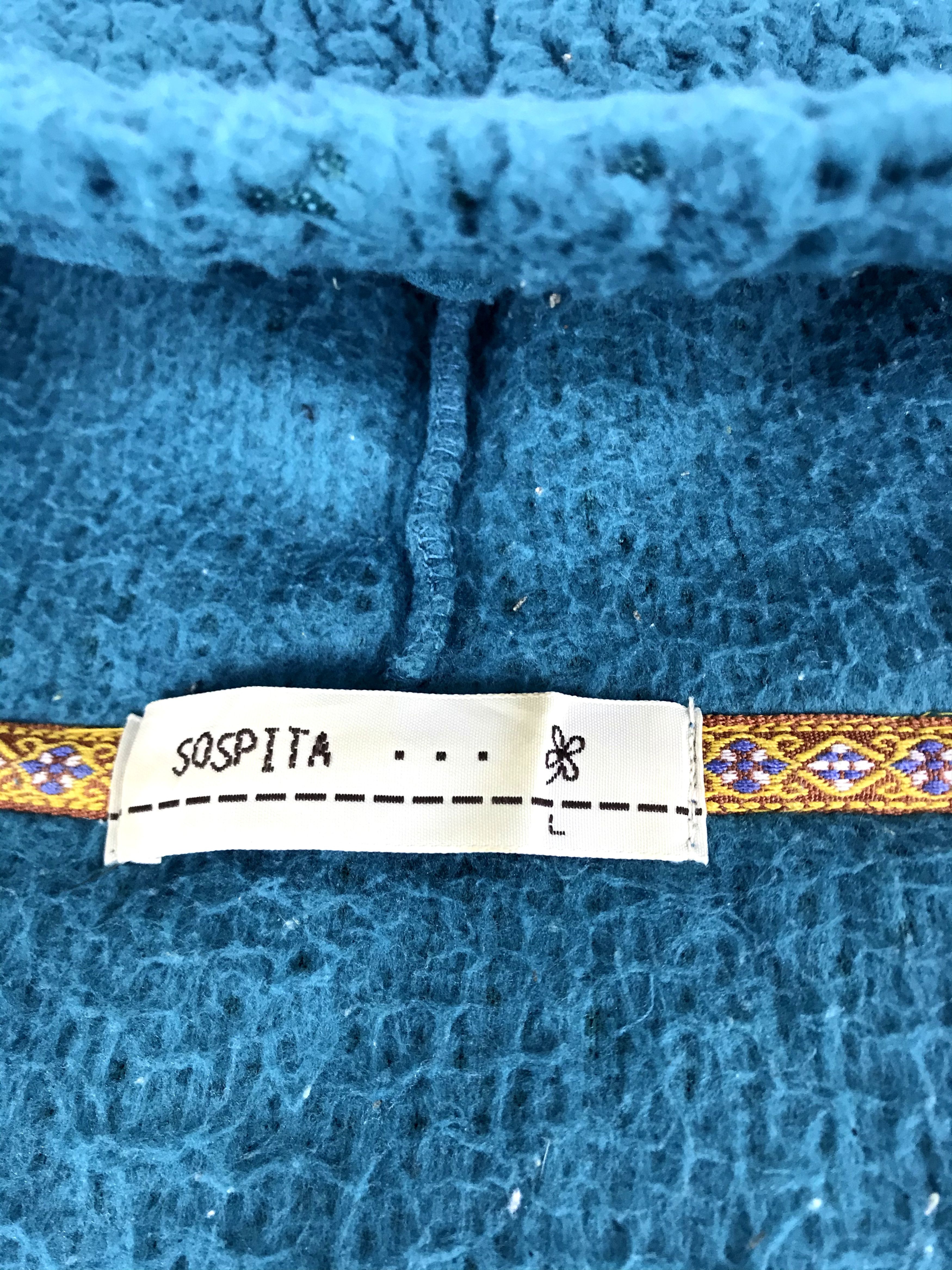 Japanese Brand Vintage Sospita Fleece Sherpa Vest Hoodie Jacket Size M / US 6-8 / IT 42-44 - 4 Thumbnail
