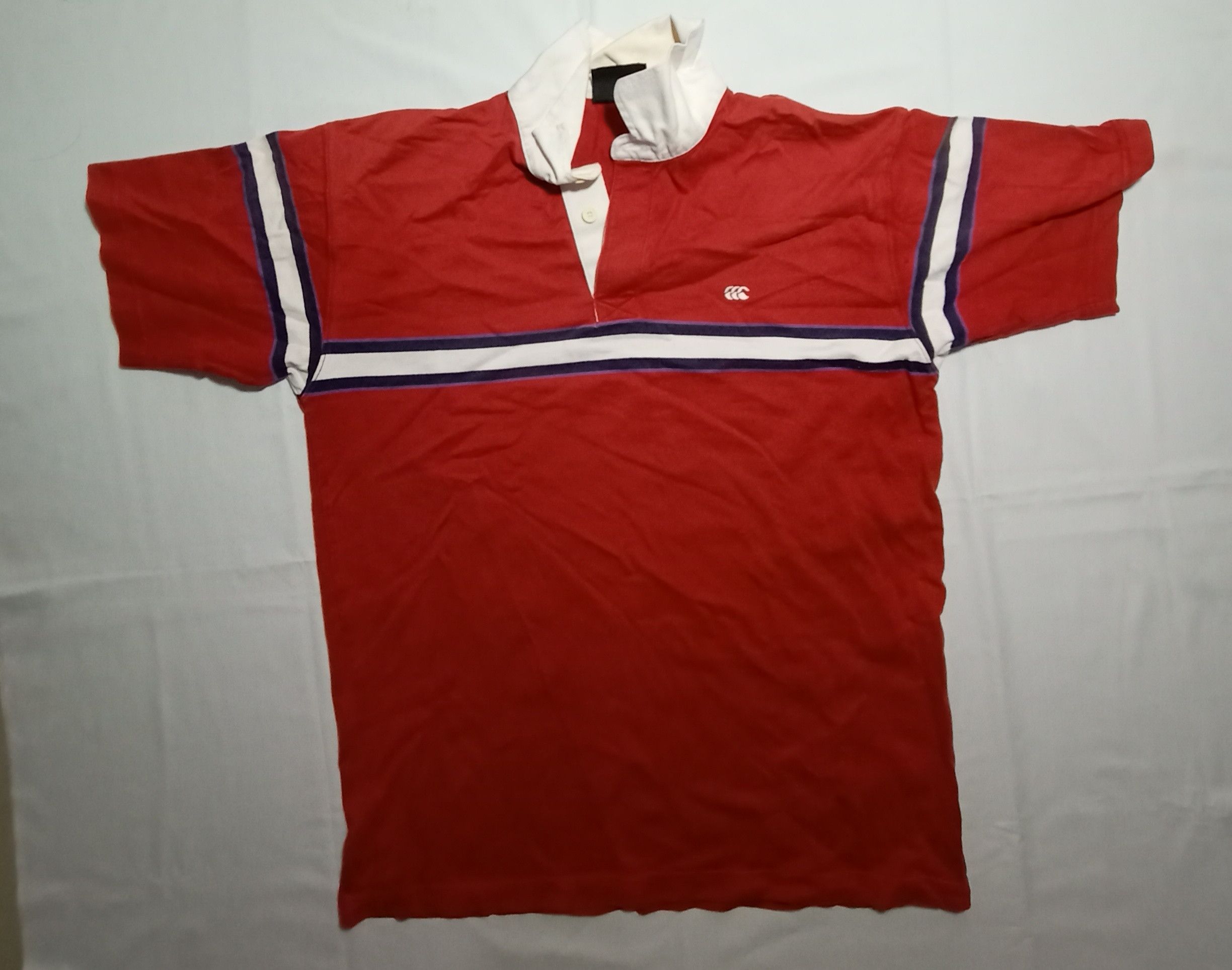Canterbury of New Zealand × Vintage Vintage 90s Polos Canterbury Of New Zealand International Size US L / EU 52-54 / 3 - 1 Thumbnail
