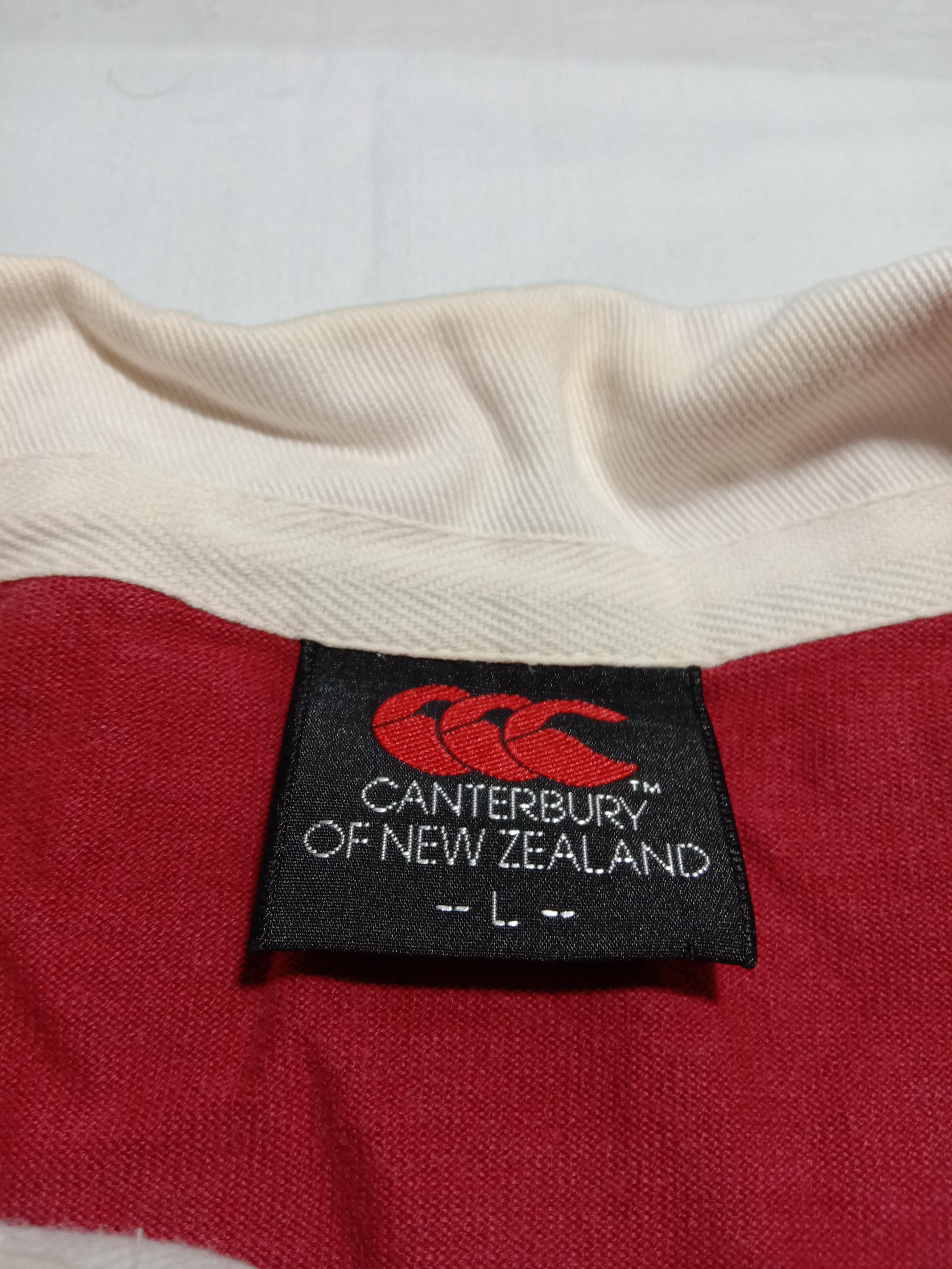 Canterbury of New Zealand × Vintage Vintage 90s Polos Canterbury Of New Zealand International Size US L / EU 52-54 / 3 - 5 Thumbnail