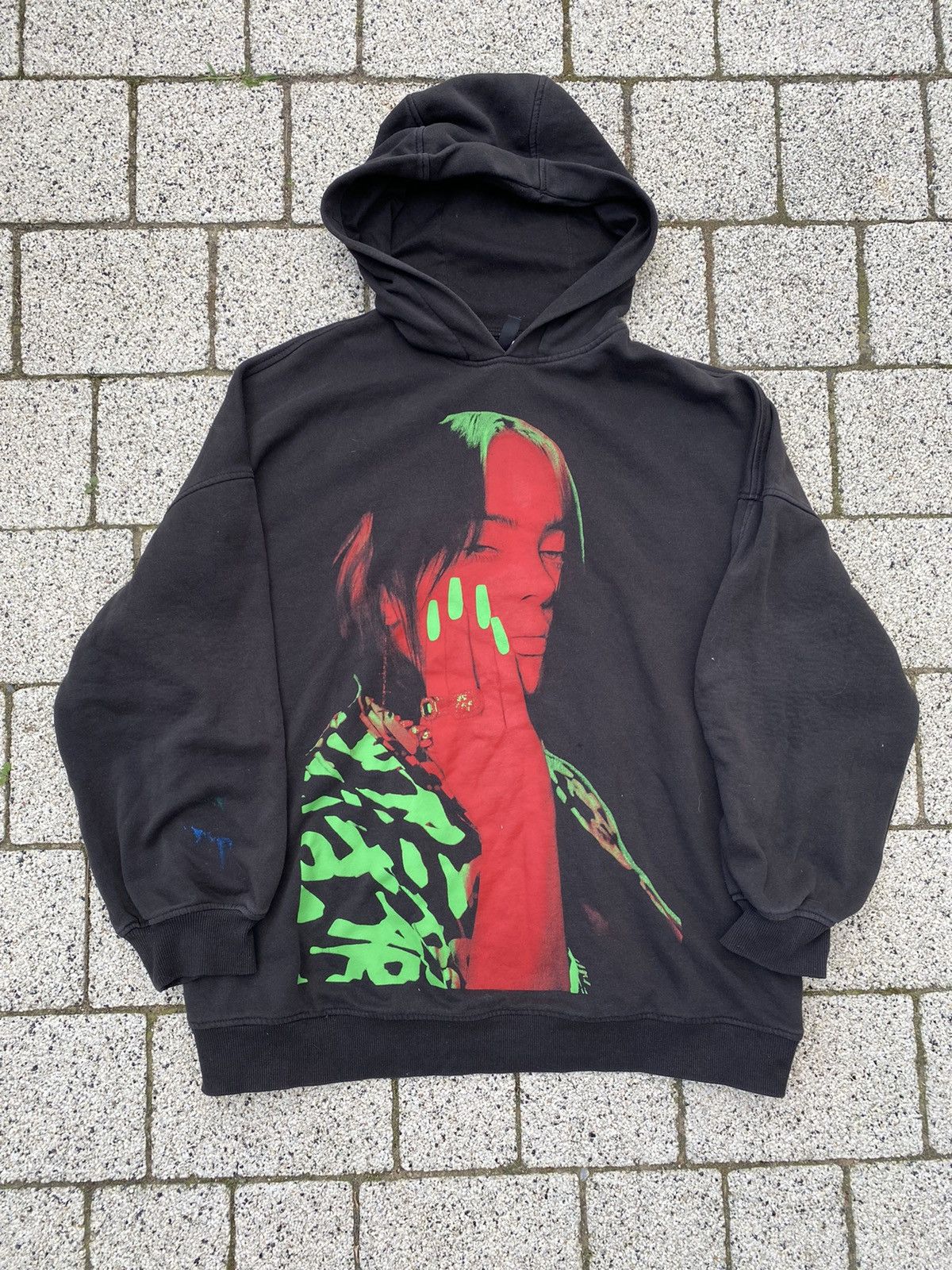 Billie Eilish × Vintage Billie Eilish vintage rare print hoodie Size US M / EU 48-50 / 2 - 1 Thumbnail