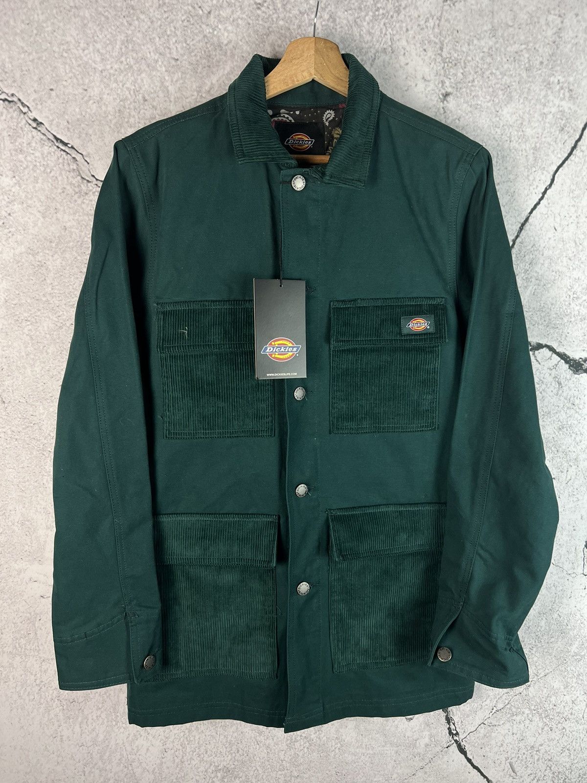 Dickies Dickies green corduroy reworked chore coat Size US S / EU 44-46 / 1 - 1 Thumbnail
