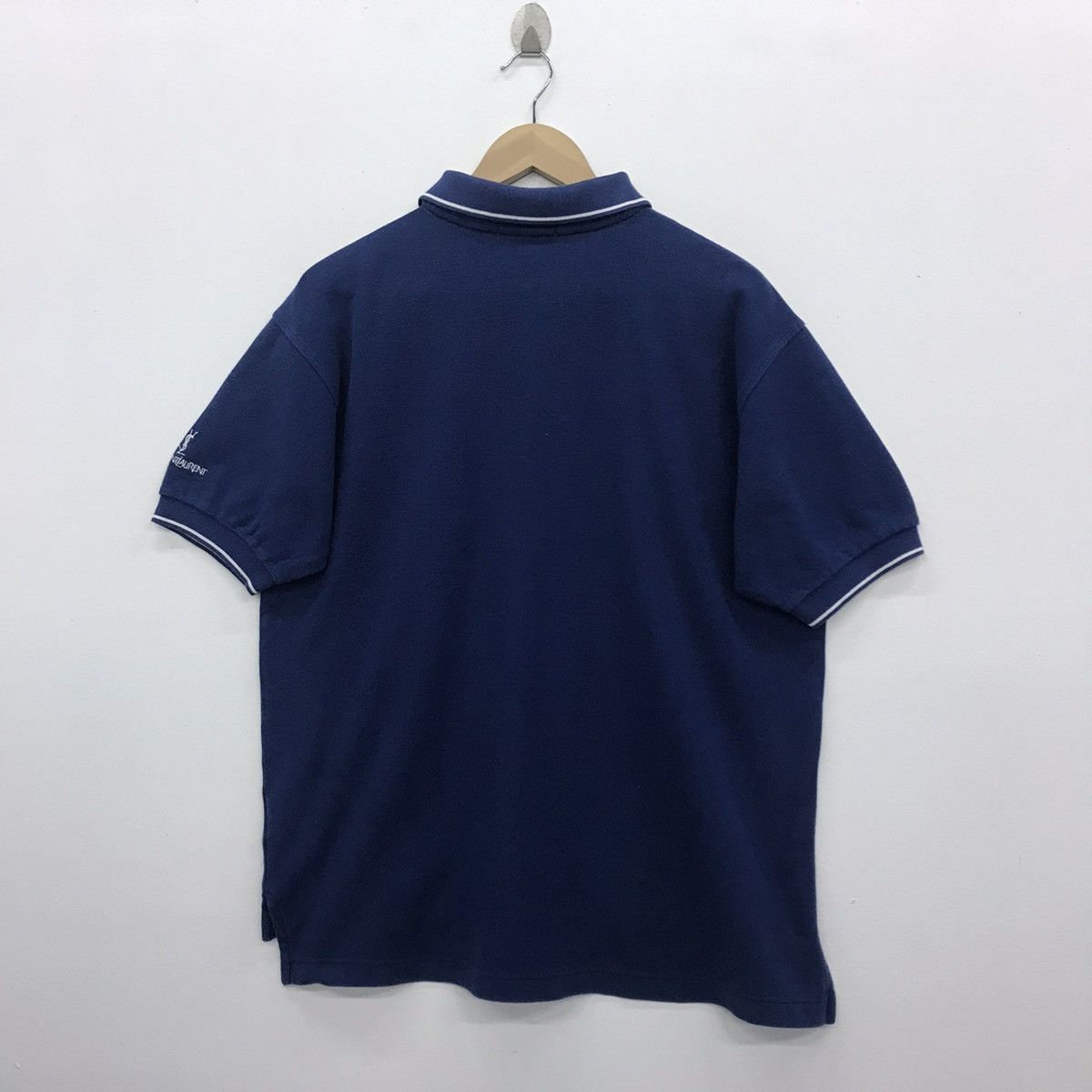 Yves Saint Laurent Vintage Yves Saint Laurent Polo Tee Size US L / EU 52-54 / 3 - 8 Thumbnail