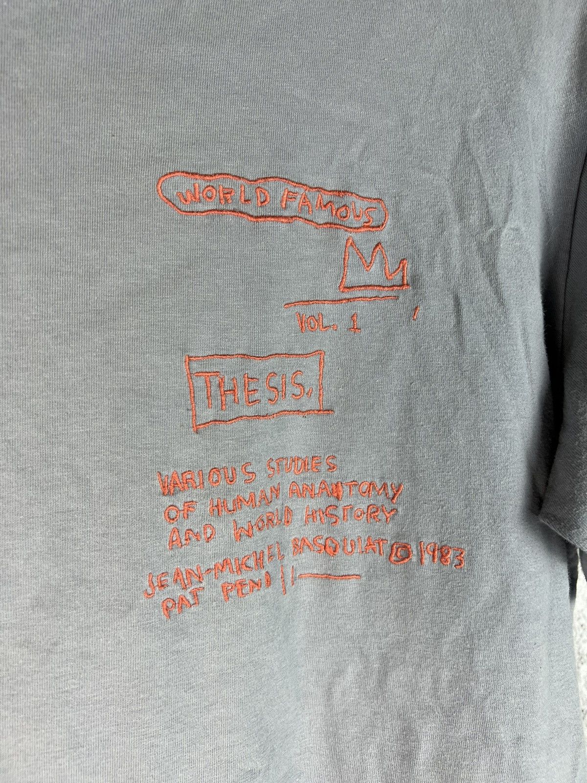 Jean-Michel Basquiat Uniqlo x Jean-Michel Basquiat world famous tshirt Size US M / EU 48-50 / 2 - 3 Thumbnail