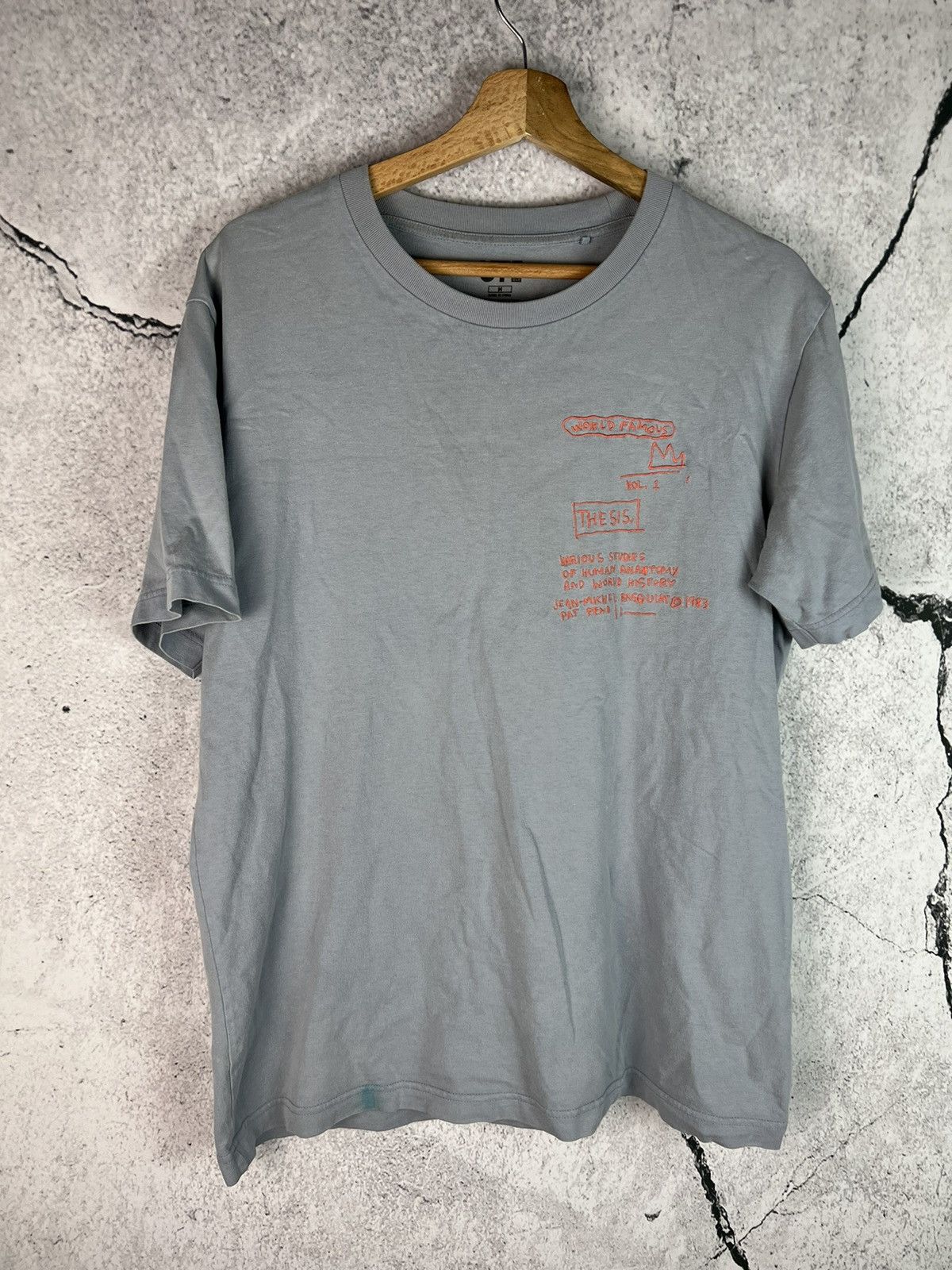Jean-Michel Basquiat Uniqlo x Jean-Michel Basquiat world famous tshirt Size US M / EU 48-50 / 2 - 1 Thumbnail