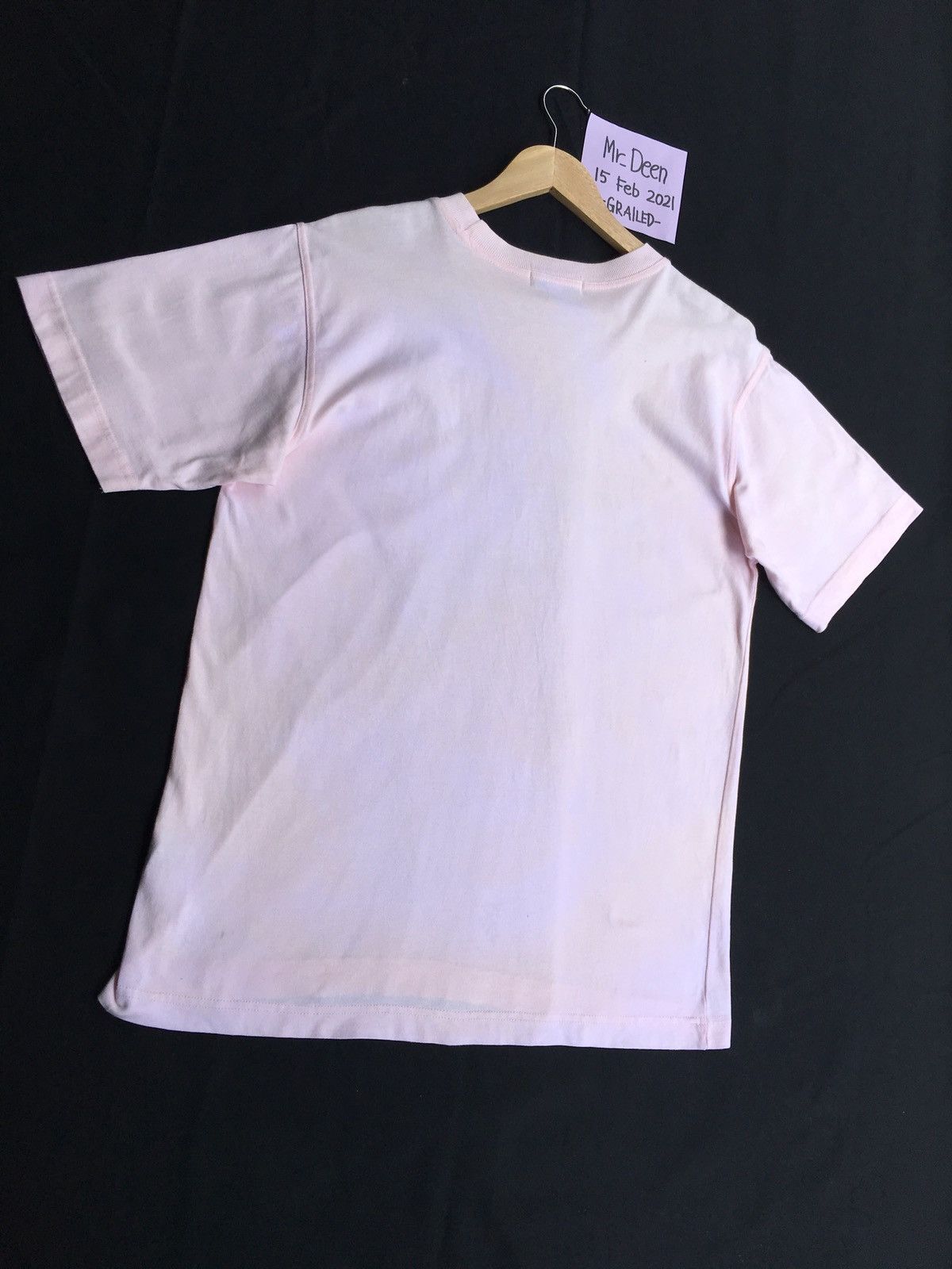 Yves Saint Laurent Vintage Rare YSL Yves Saint Laurent Biglogo Spellout Tshirt Size US L / EU 52-54 / 3 - 16 Thumbnail