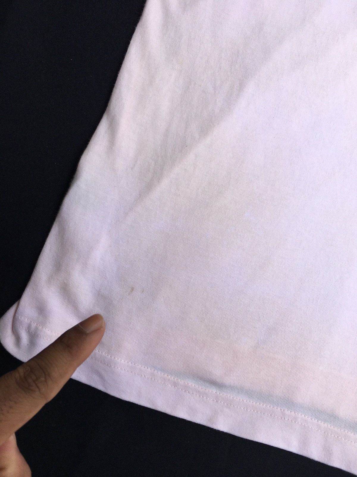 Yves Saint Laurent Vintage Rare YSL Yves Saint Laurent Biglogo Spellout Tshirt Size US L / EU 52-54 / 3 - 19 Thumbnail
