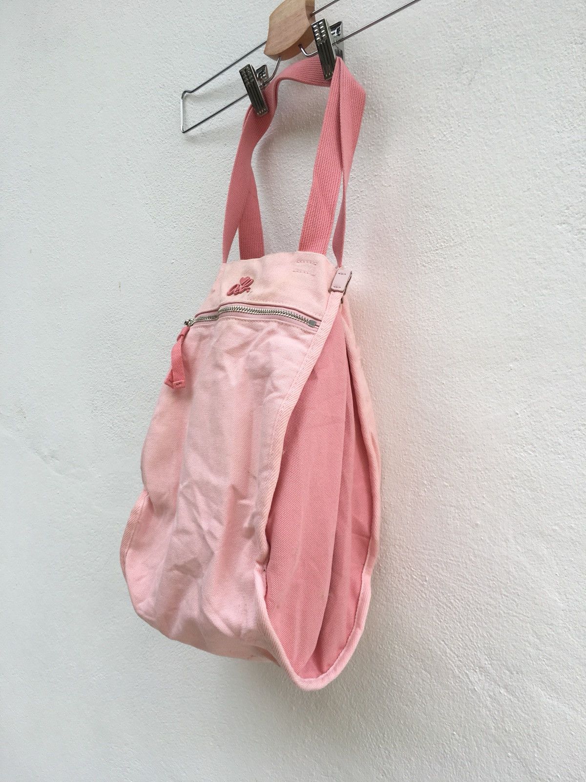 agnes b. Agnes B. Pink Canvas Two-way Wear Tote Bag Size ONE SIZE - 8 Thumbnail
