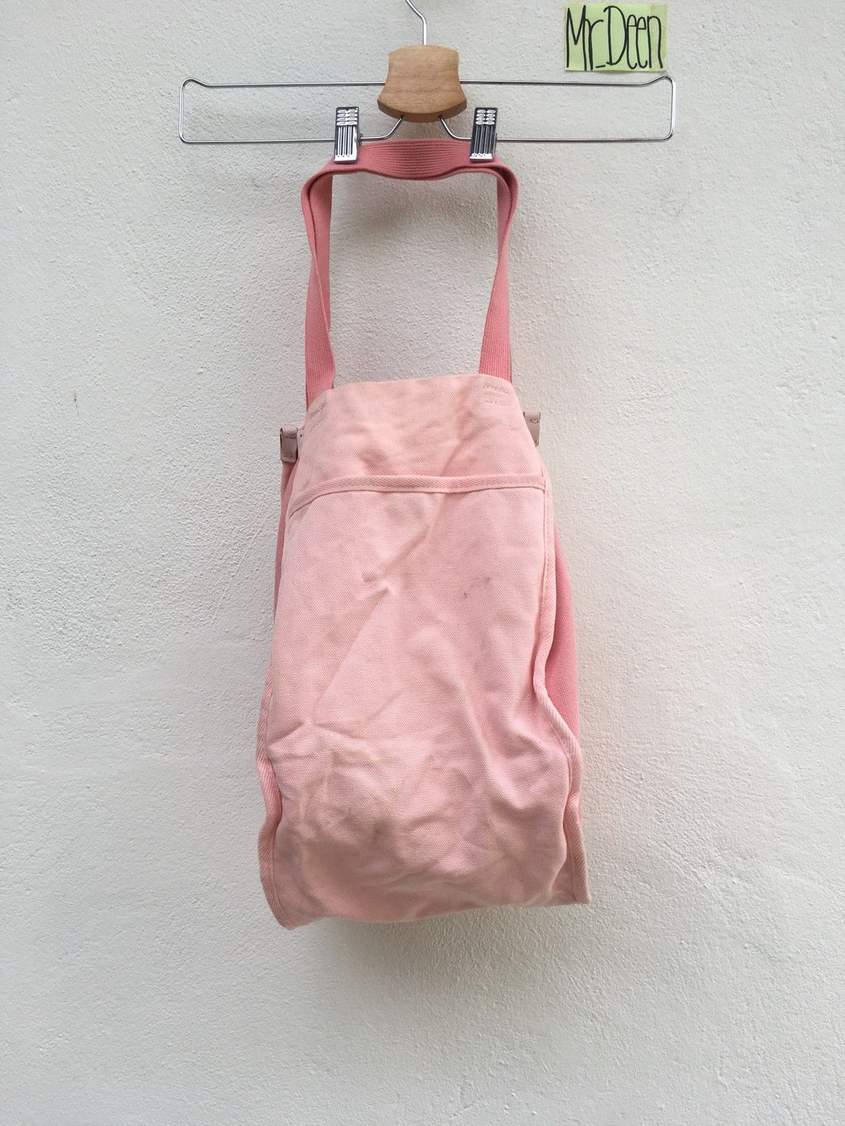 agnes b. Agnes B. Pink Canvas Two-way Wear Tote Bag Size ONE SIZE - 9 Thumbnail