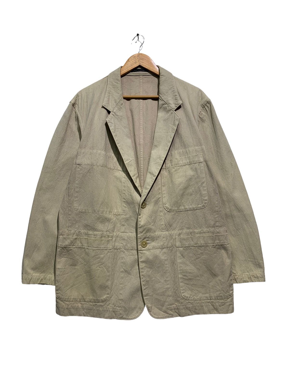 Yohji Yamamoto 🔥Y’S FOR MEN HEAVY COTTON JACKETS Size US L / EU 52-54 / 3 - 4 Thumbnail