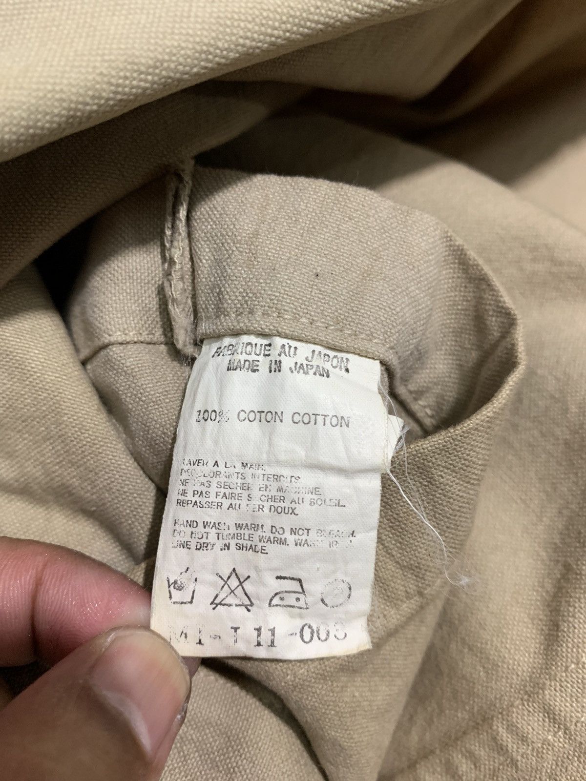 Yohji Yamamoto 🔥Y’S FOR MEN HEAVY COTTON JACKETS Size US L / EU 52-54 / 3 - 13 Thumbnail