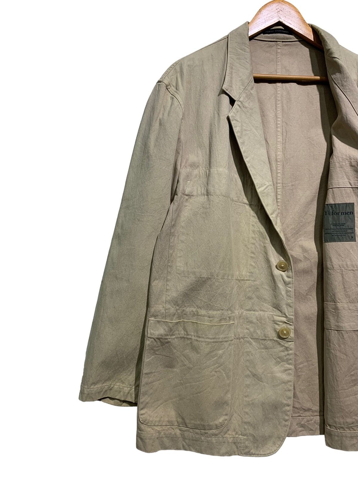 Yohji Yamamoto 🔥Y’S FOR MEN HEAVY COTTON JACKETS Size US L / EU 52-54 / 3 - 2 Thumbnail