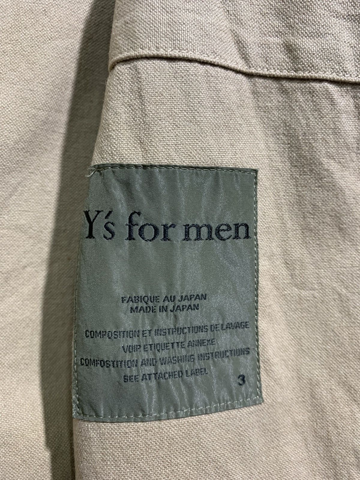 Yohji Yamamoto 🔥Y’S FOR MEN HEAVY COTTON JACKETS Size US L / EU 52-54 / 3 - 11 Thumbnail