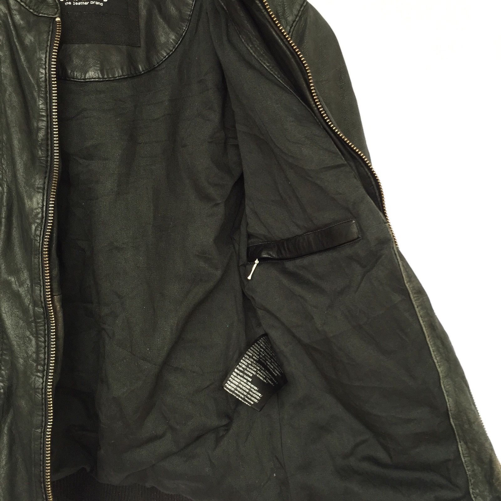 The Viridi-anne SICK🔥Oakwood Leather Biker Zipper Jacket Size US XS / EU 42 / 0 - 8 Thumbnail