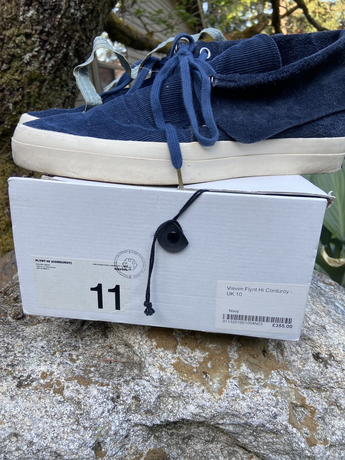Visvim Visvim Flynt Hi Corduroy Sneakers 11 Size US 11 / EU 44 - 12 Thumbnail