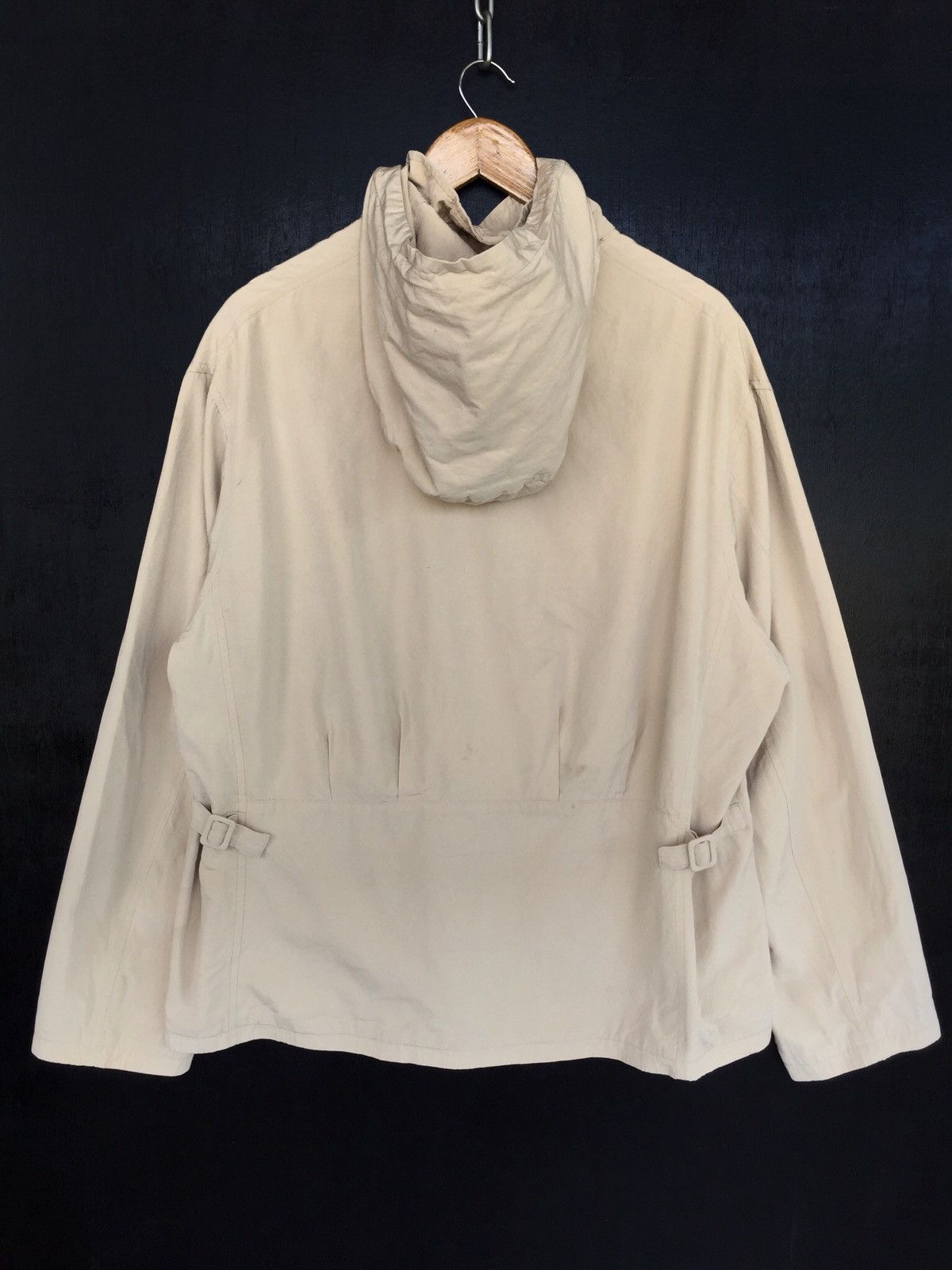 Yohji Yamamoto OG Yohji Yamamoto Cinch Back Detach Hood Jacket Size US L / EU 52-54 / 3 - 6 Thumbnail