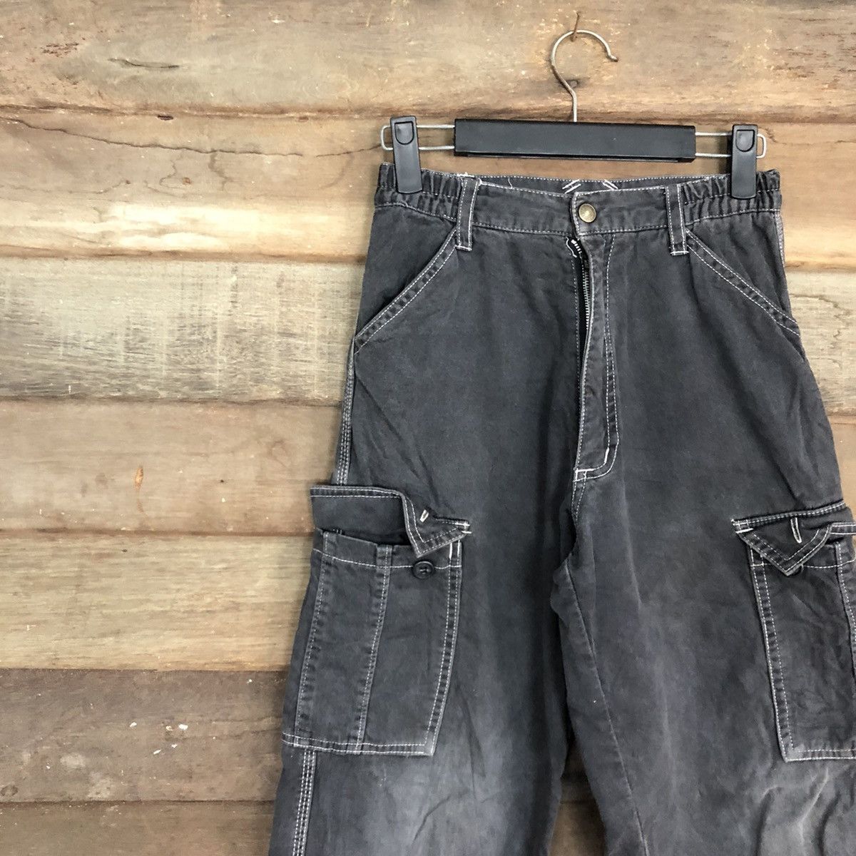 Japanese Brand SIZE 24! Flash Boy’s Multipocket Tactical Cargo Pants #0567 Size US 26 / EU 42 - 6 Thumbnail
