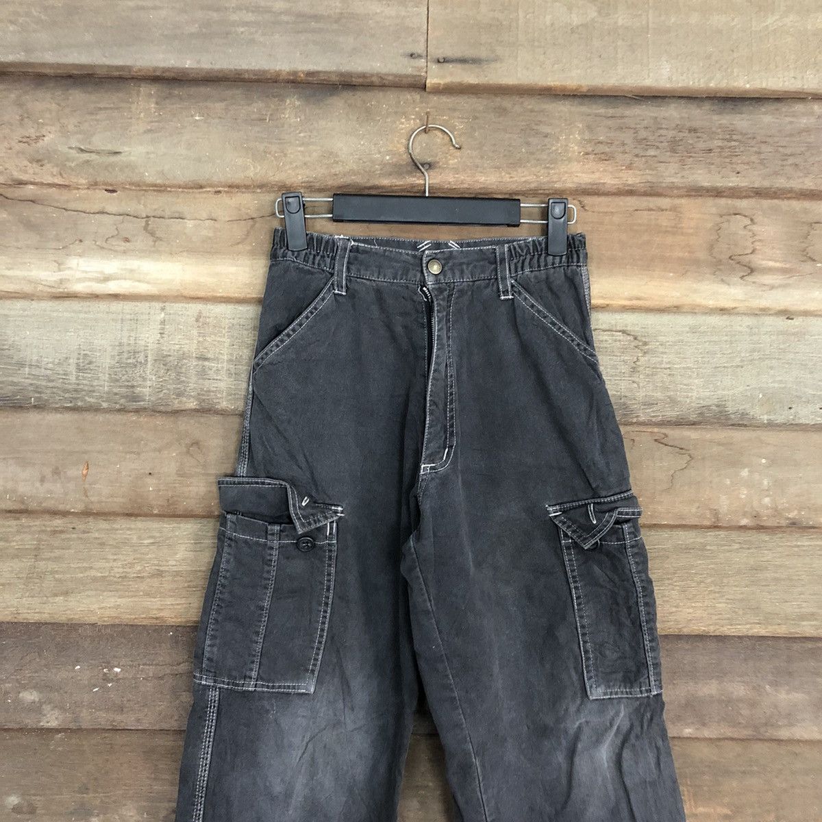 Japanese Brand SIZE 24! Flash Boy’s Multipocket Tactical Cargo Pants #0567 Size US 26 / EU 42 - 2 Thumbnail
