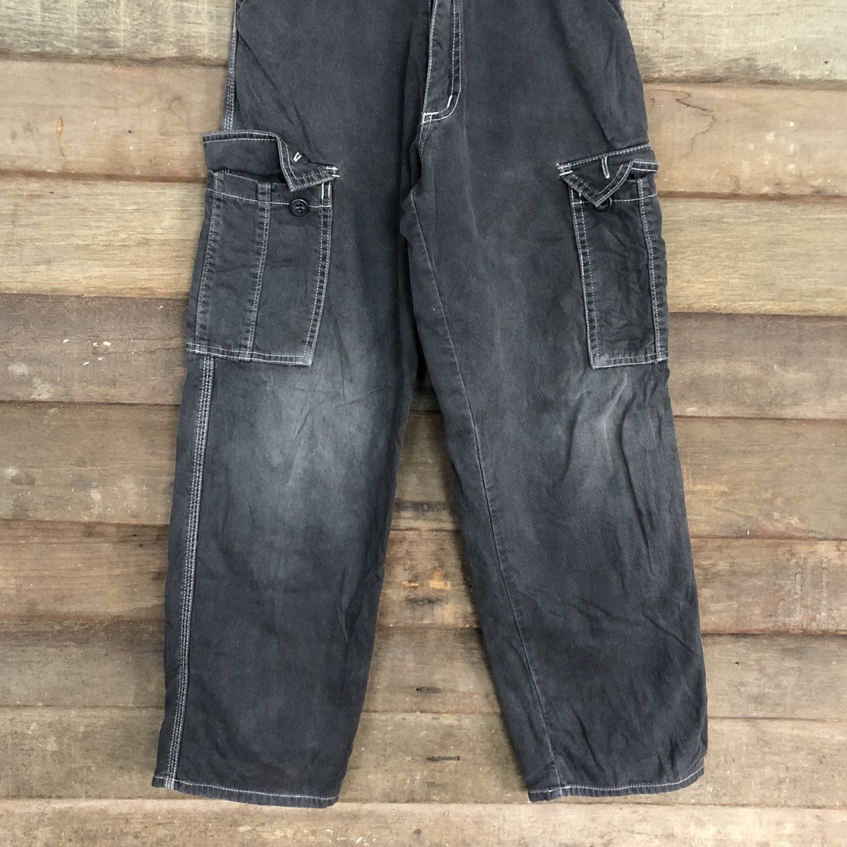 Japanese Brand SIZE 24! Flash Boy’s Multipocket Tactical Cargo Pants #0567 Size US 26 / EU 42 - 3 Thumbnail