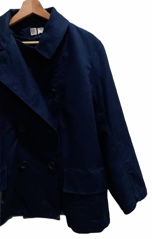 Lemaire × Uniqlo Uniqlo U Peacoat Jacket Size US M / EU 48-50 / 2 - 4 Thumbnail