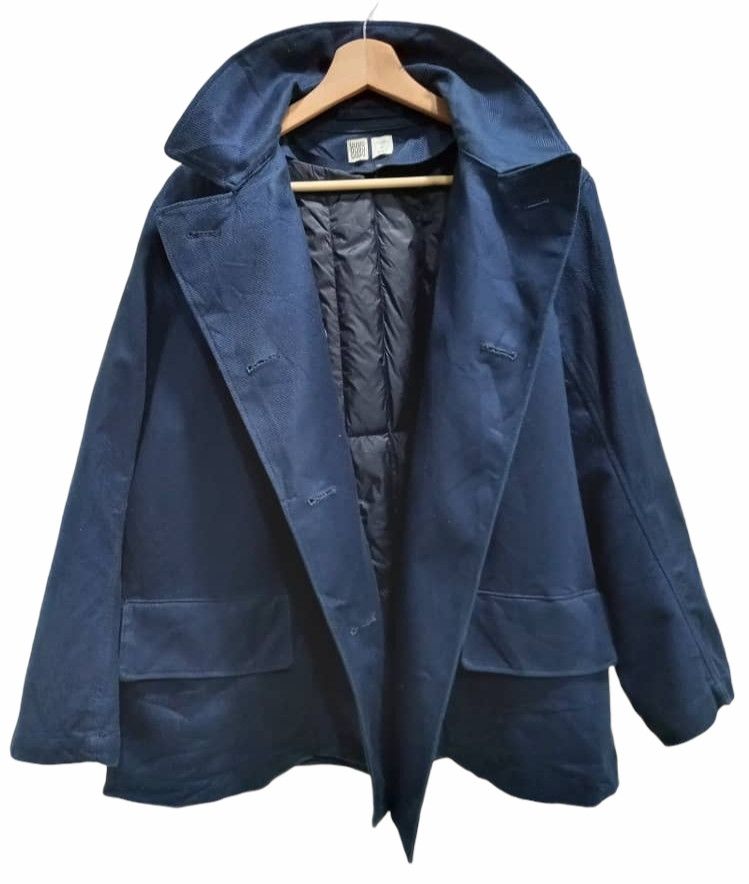Lemaire × Uniqlo Uniqlo U Peacoat Jacket Size US M / EU 48-50 / 2 - 6 Thumbnail