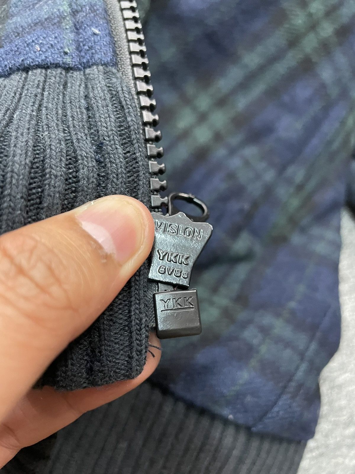 Japanese Brand Vtg Checkered Tartan Punk Hoodie by Felissimo Women L Size Size L / US 10 / IT 46 - 8 Thumbnail