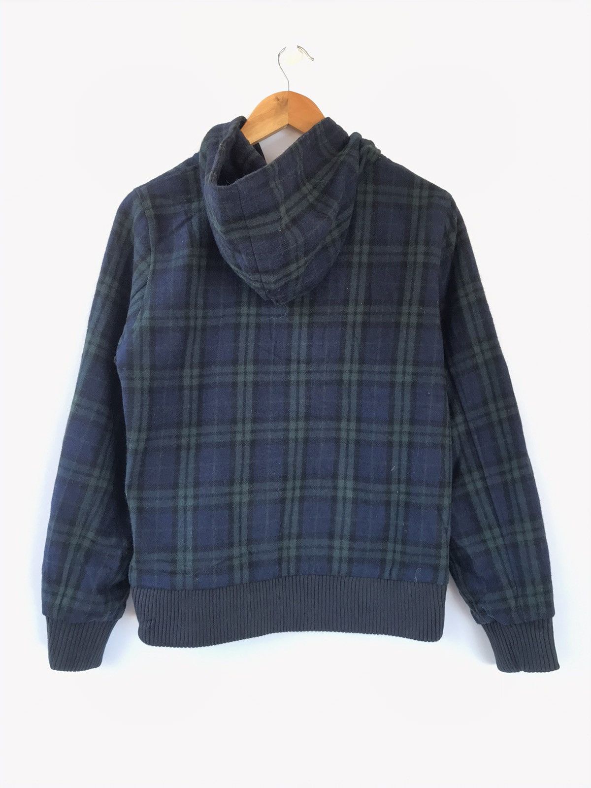 Japanese Brand Vtg Checkered Tartan Punk Hoodie by Felissimo Women L Size Size L / US 10 / IT 46 - 4 Thumbnail