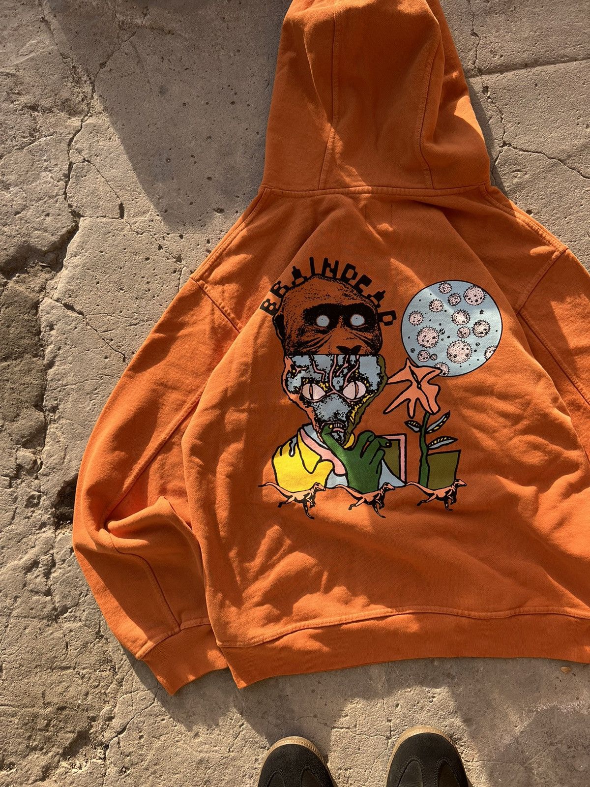 Brain Dead Brain Dead Hoodie New Flesh Orange Size US S / EU 44-46 / 1 - 6 Thumbnail
