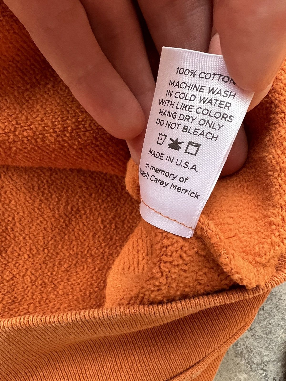 Brain Dead Brain Dead Hoodie New Flesh Orange Size US S / EU 44-46 / 1 - 9 Thumbnail