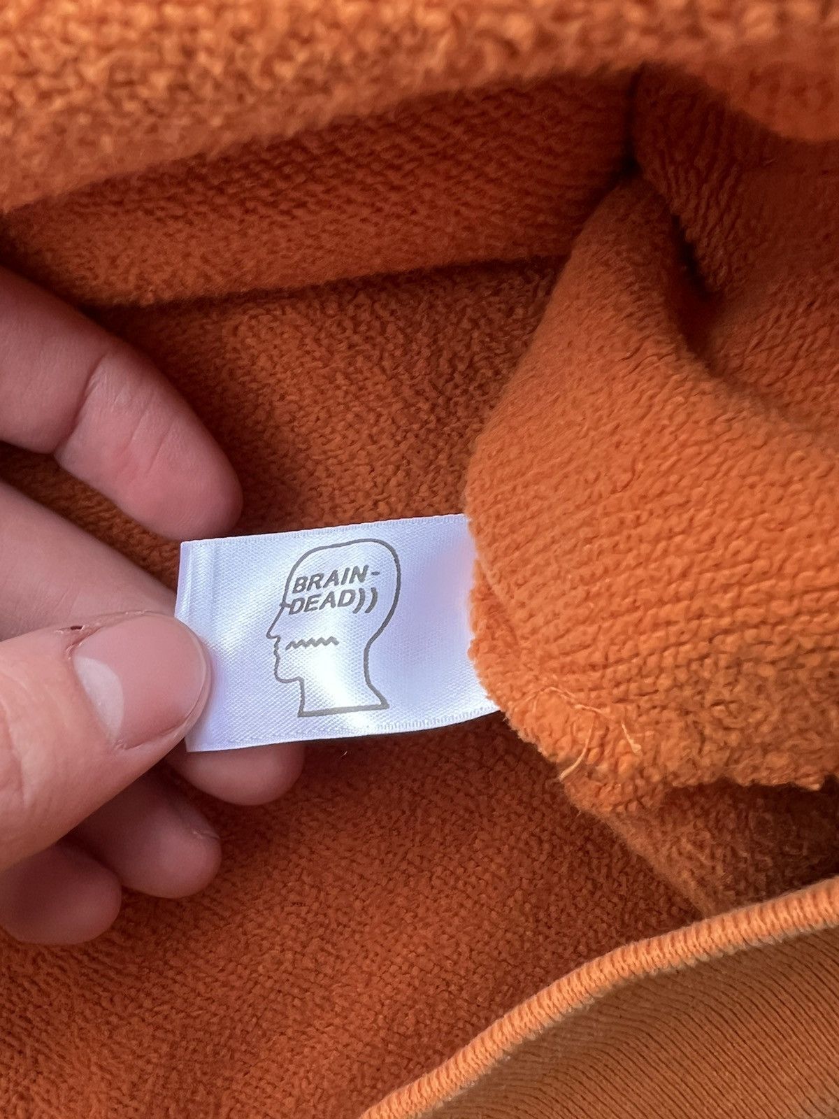 Brain Dead Brain Dead Hoodie New Flesh Orange Size US S / EU 44-46 / 1 - 8 Thumbnail