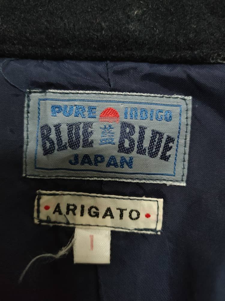 Blue Blue Japan Pure Indigo Blue Blue Japan Ladies Jacket Size XS / US 0-2 / IT 36-38 - 3 Thumbnail