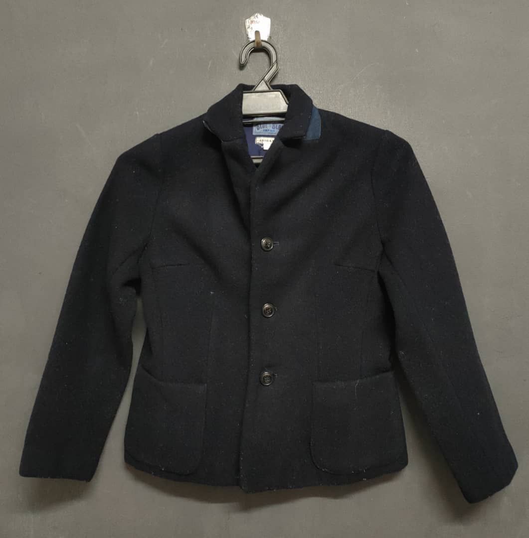 image of Pure Indigo Blue Blue Japan Ladies Jacket, Women's (Size XS)