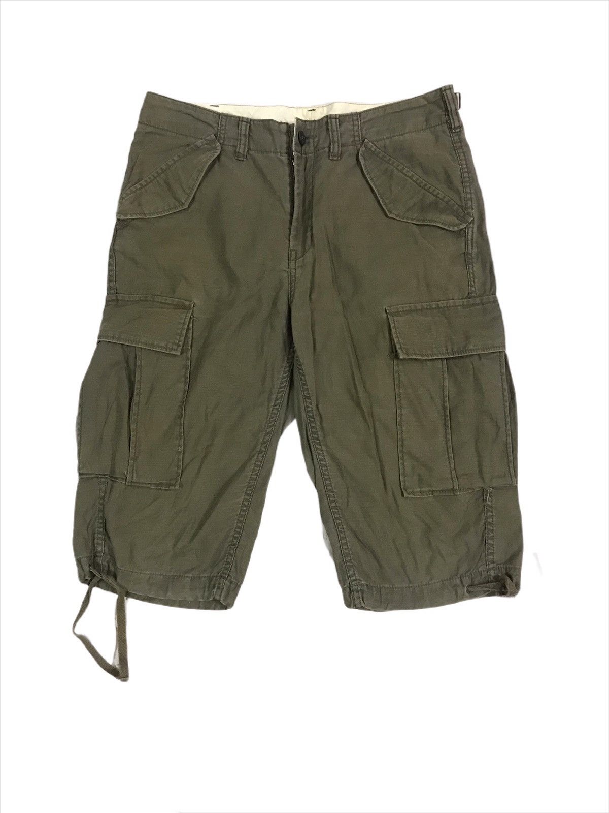 Japanese Brand Japanese ARC Military Cargo Parachute Short Pant Size US 30 / EU 46 - 2 Thumbnail