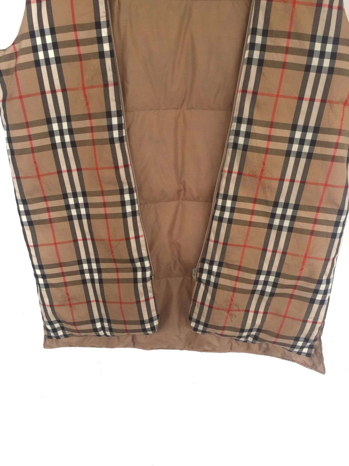 Burberry Vtg Burberrys Prorsum Nova Check Down Lining Vest Size US M / EU 48-50 / 2 - 4 Thumbnail