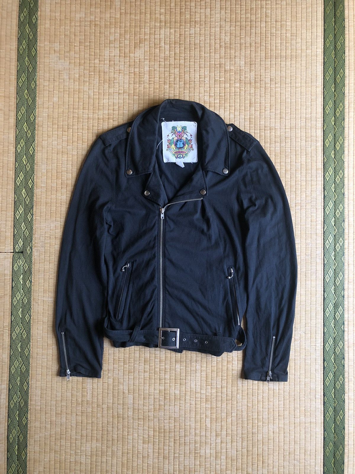 PHENOMENON Phenomenon 🇯🇵 Minimal Double Collar Perfecto Jacket Size US S / EU 44-46 / 1 - 1 Thumbnail