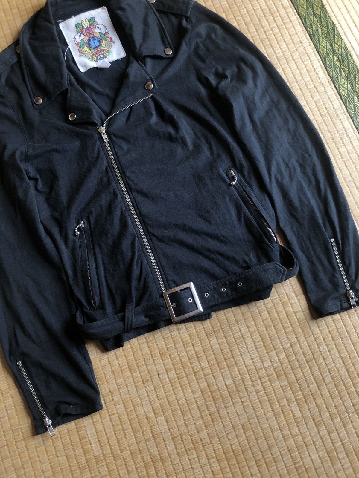 PHENOMENON Phenomenon 🇯🇵 Minimal Double Collar Perfecto Jacket Size US S / EU 44-46 / 1 - 3 Thumbnail