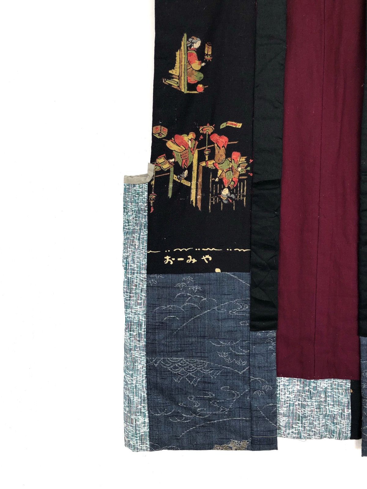 Indigo RARE🔥60s 🇯🇵 Maiko Geisha Indigo Boro Patchwork Vest Size US M / EU 48-50 / 2 - 7 Thumbnail