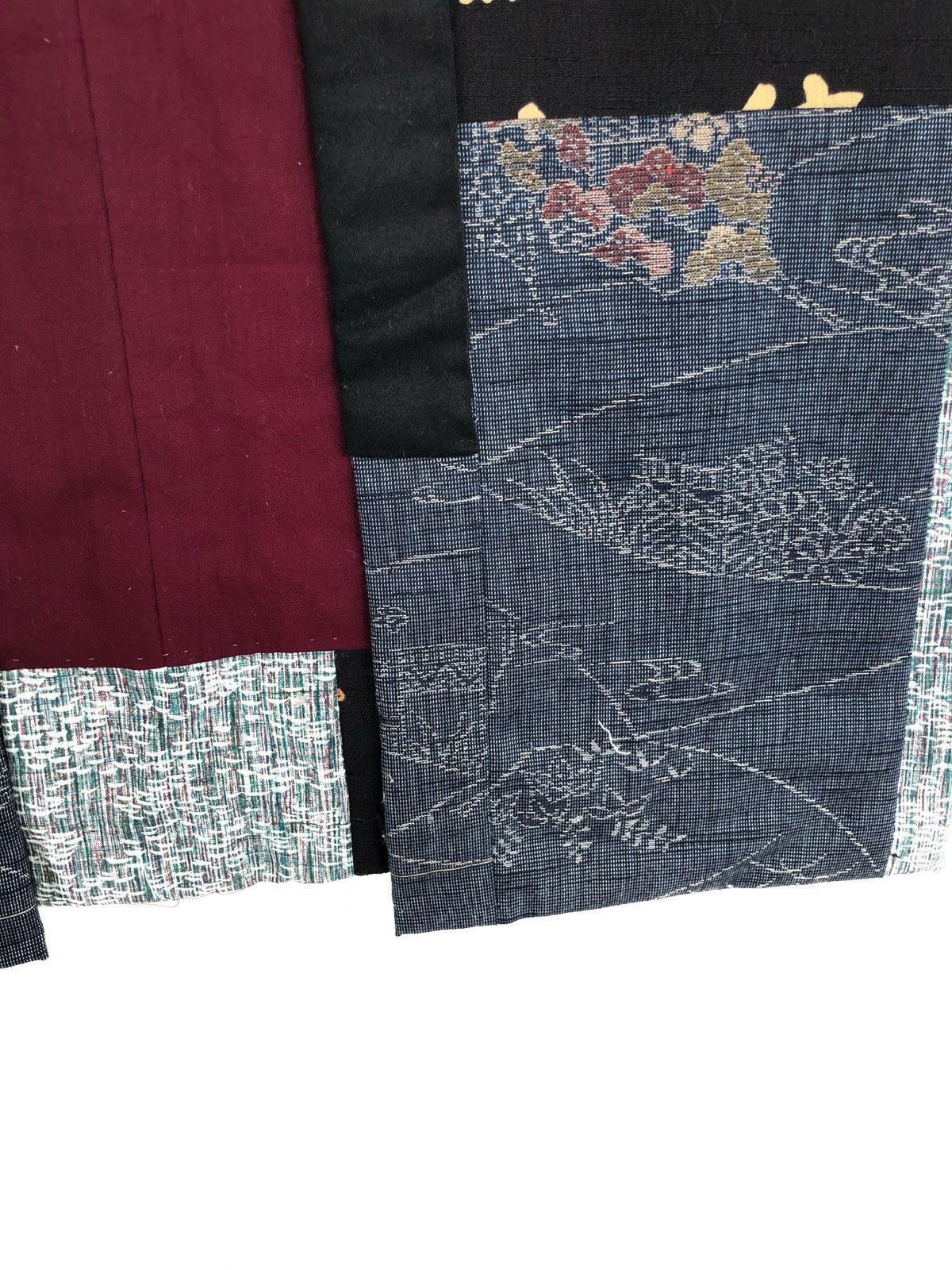Indigo RARE🔥60s 🇯🇵 Maiko Geisha Indigo Boro Patchwork Vest Size US M / EU 48-50 / 2 - 6 Thumbnail