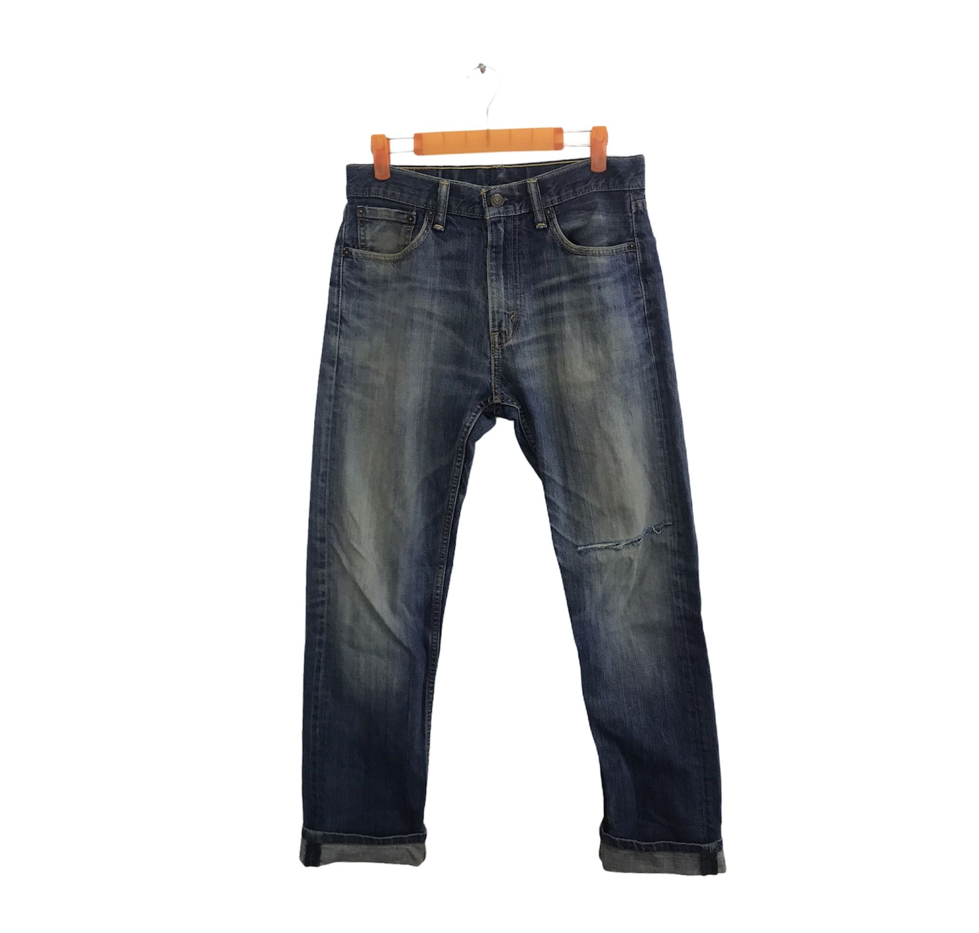 Levi's Vintage Distressed Denim Levi's Strauss Jeans Lot 505 Pants Size US 29 - 2 Thumbnail