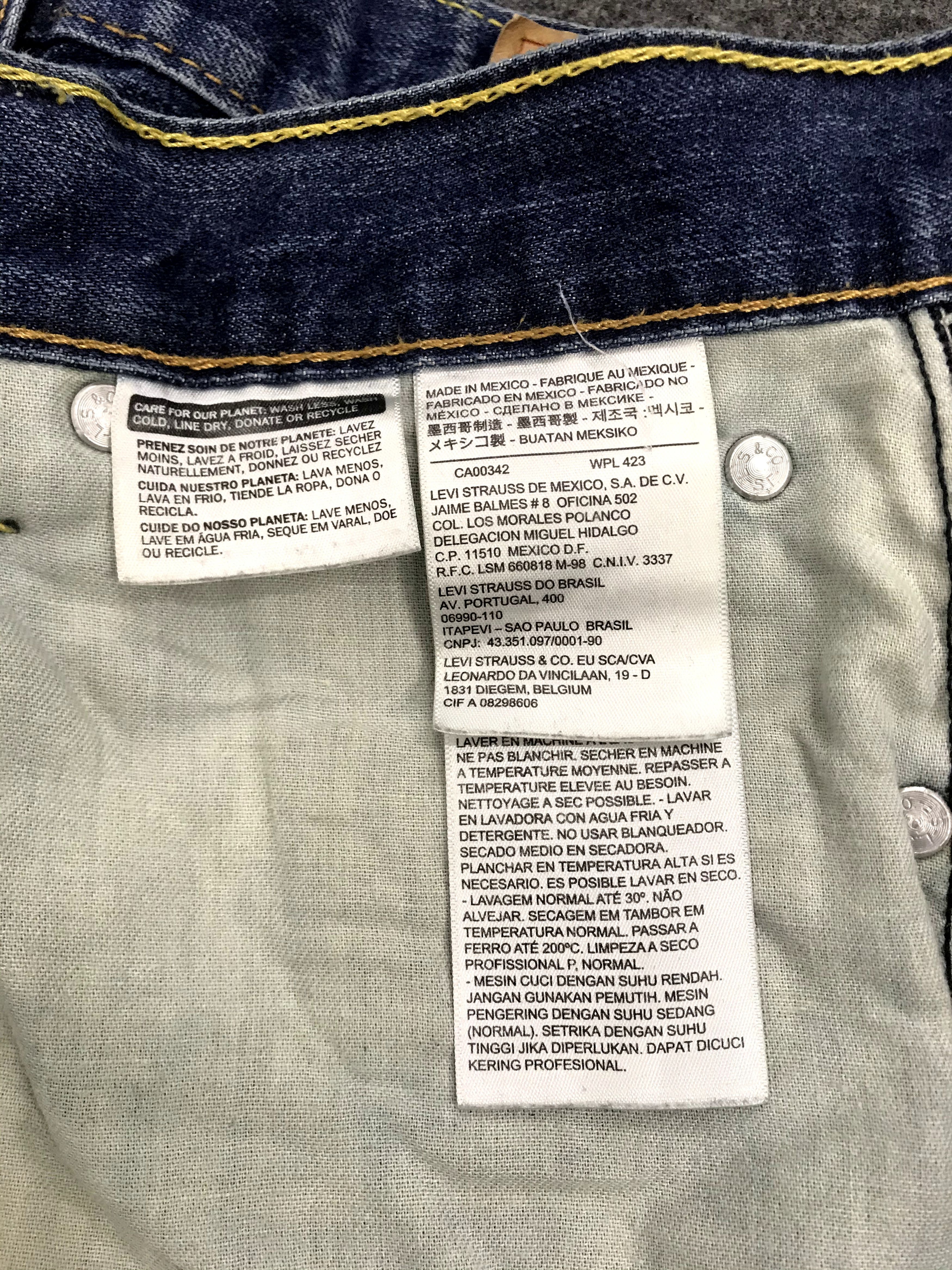 Levi's Vintage Distressed Denim Levi's Strauss Jeans Lot 505 Pants Size US 29 - 12 Thumbnail